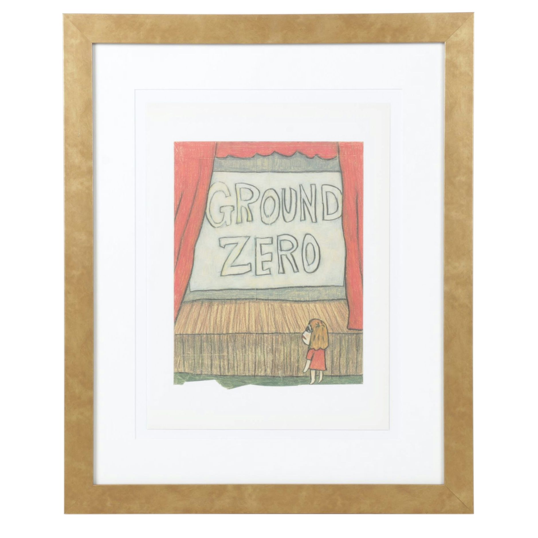 Yoshitomo Nara Offset Lithograph "Ground Zero," 2005