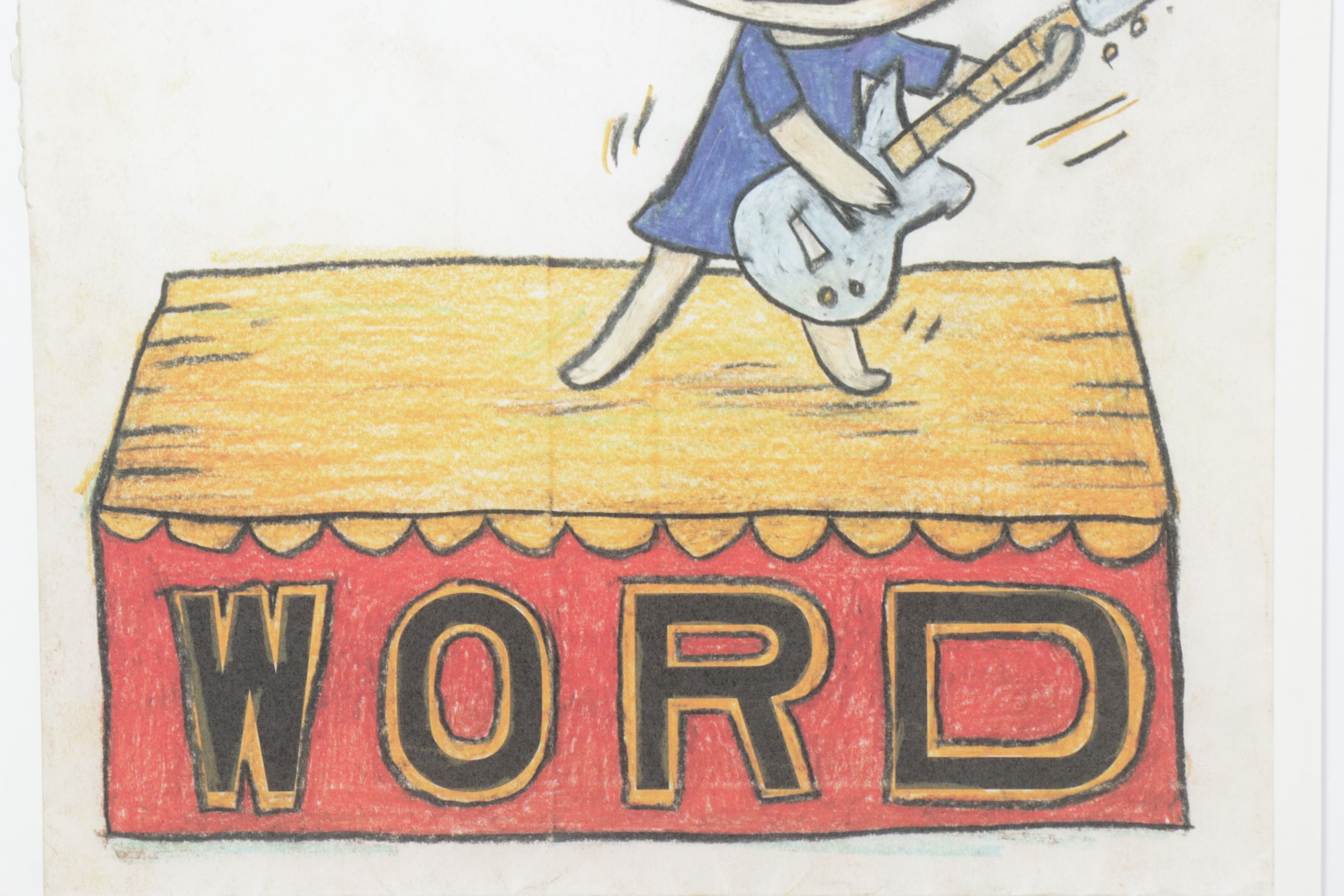 Yoshitomo Nara Offset Lithograph "Word," 2005