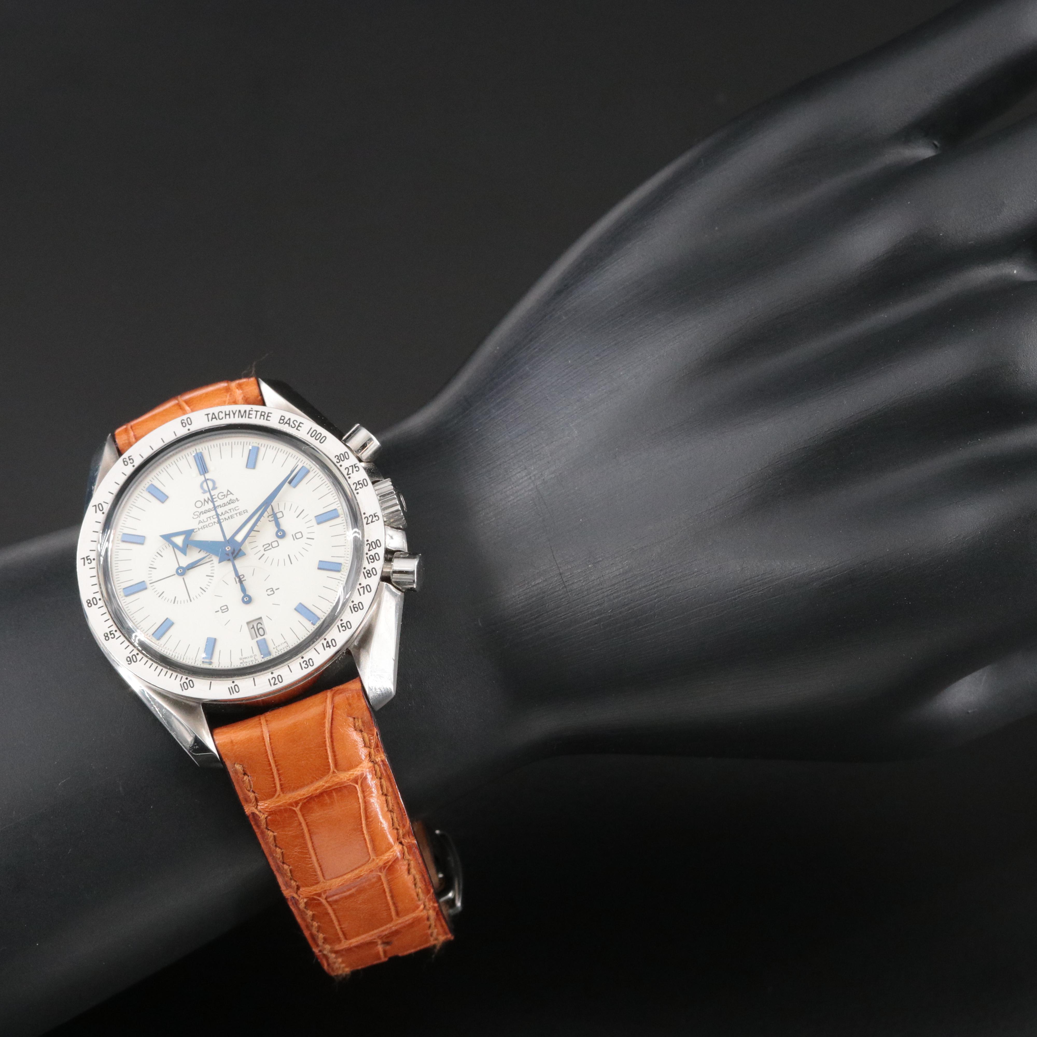 Omega Speedmaster Broad Arrow 1957 Chronograph Watch