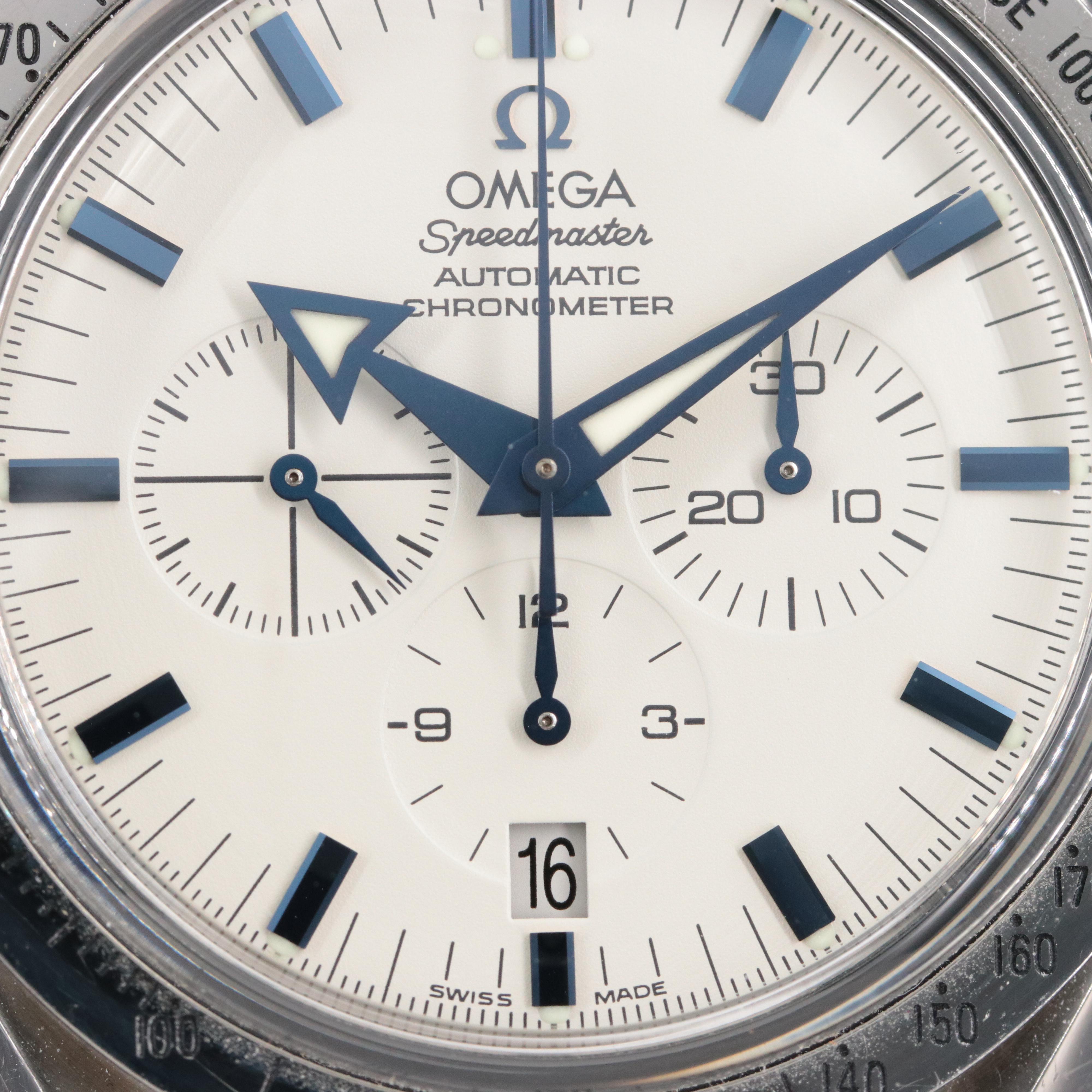 Omega Speedmaster Broad Arrow 1957 Chronograph Watch
