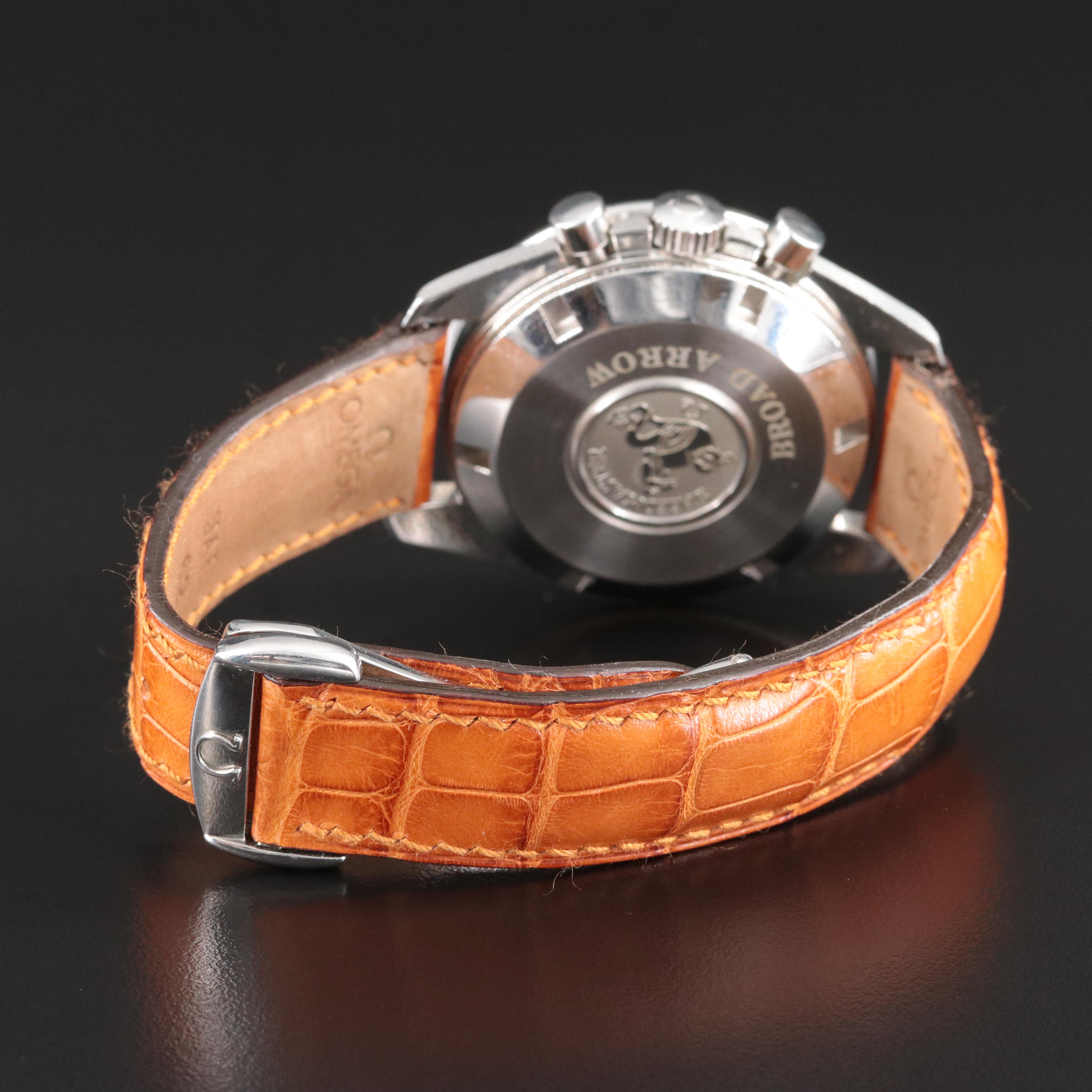 Omega Speedmaster Broad Arrow 1957 Chronograph Watch