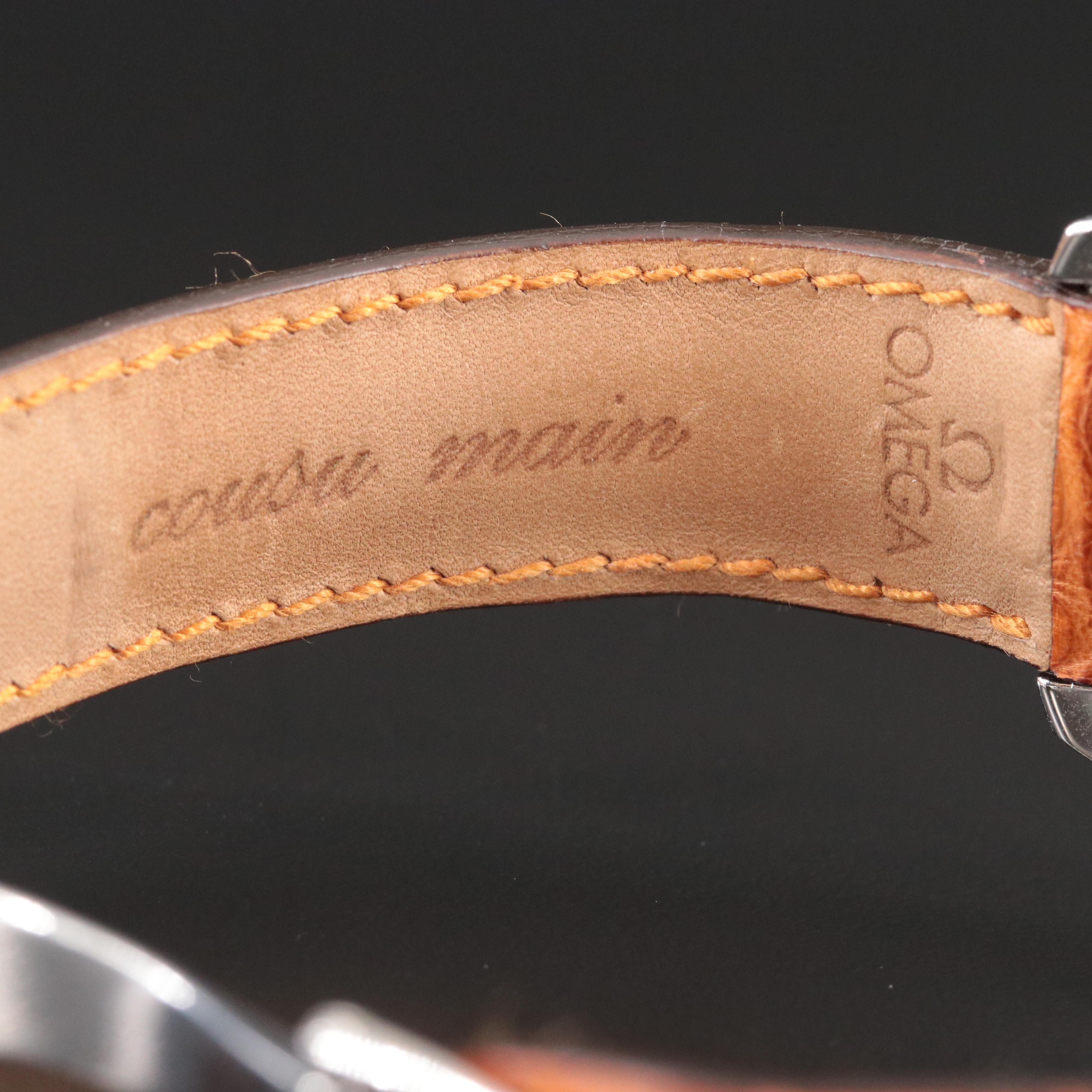 Omega Speedmaster Broad Arrow 1957 Chronograph Watch