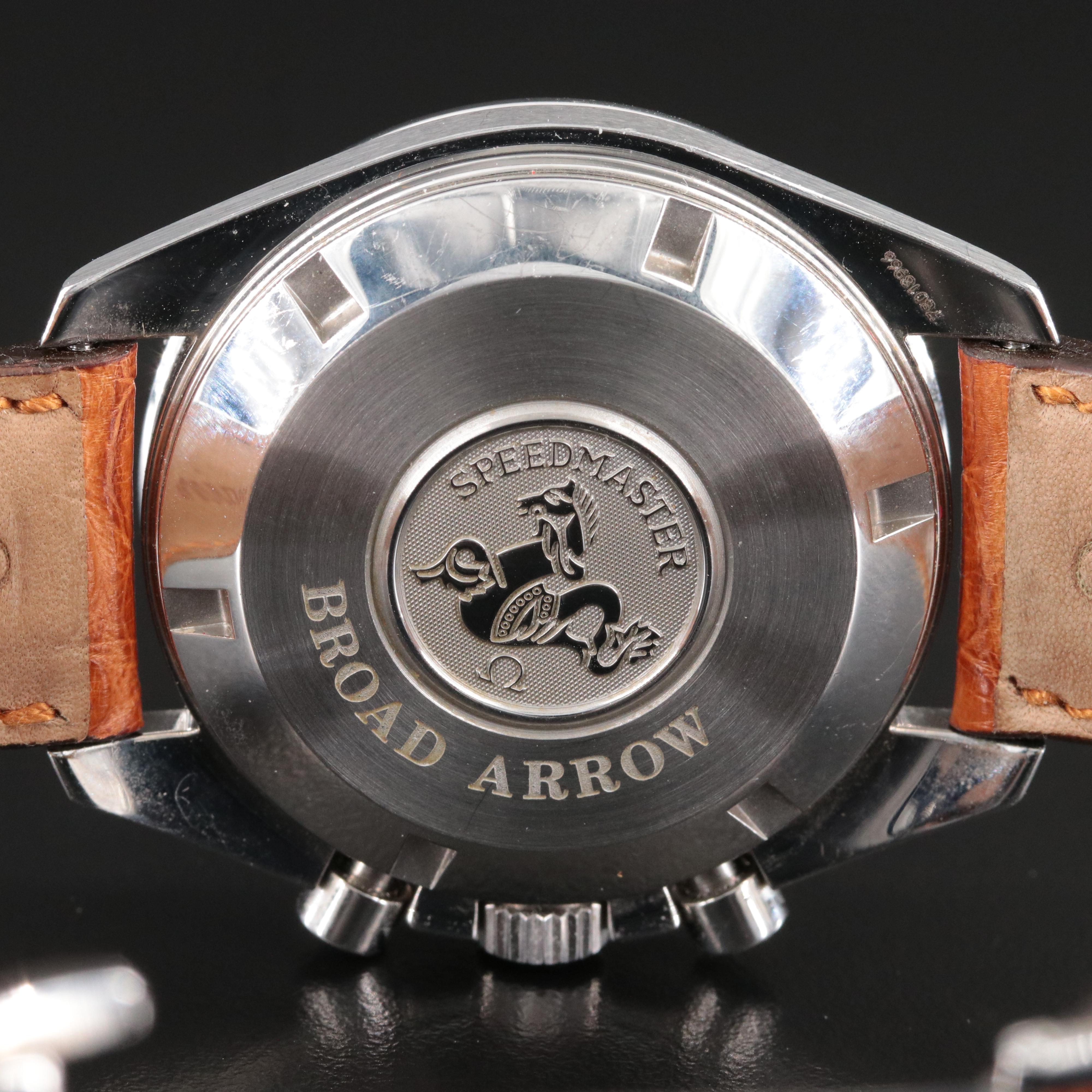 Omega Speedmaster Broad Arrow 1957 Chronograph Watch