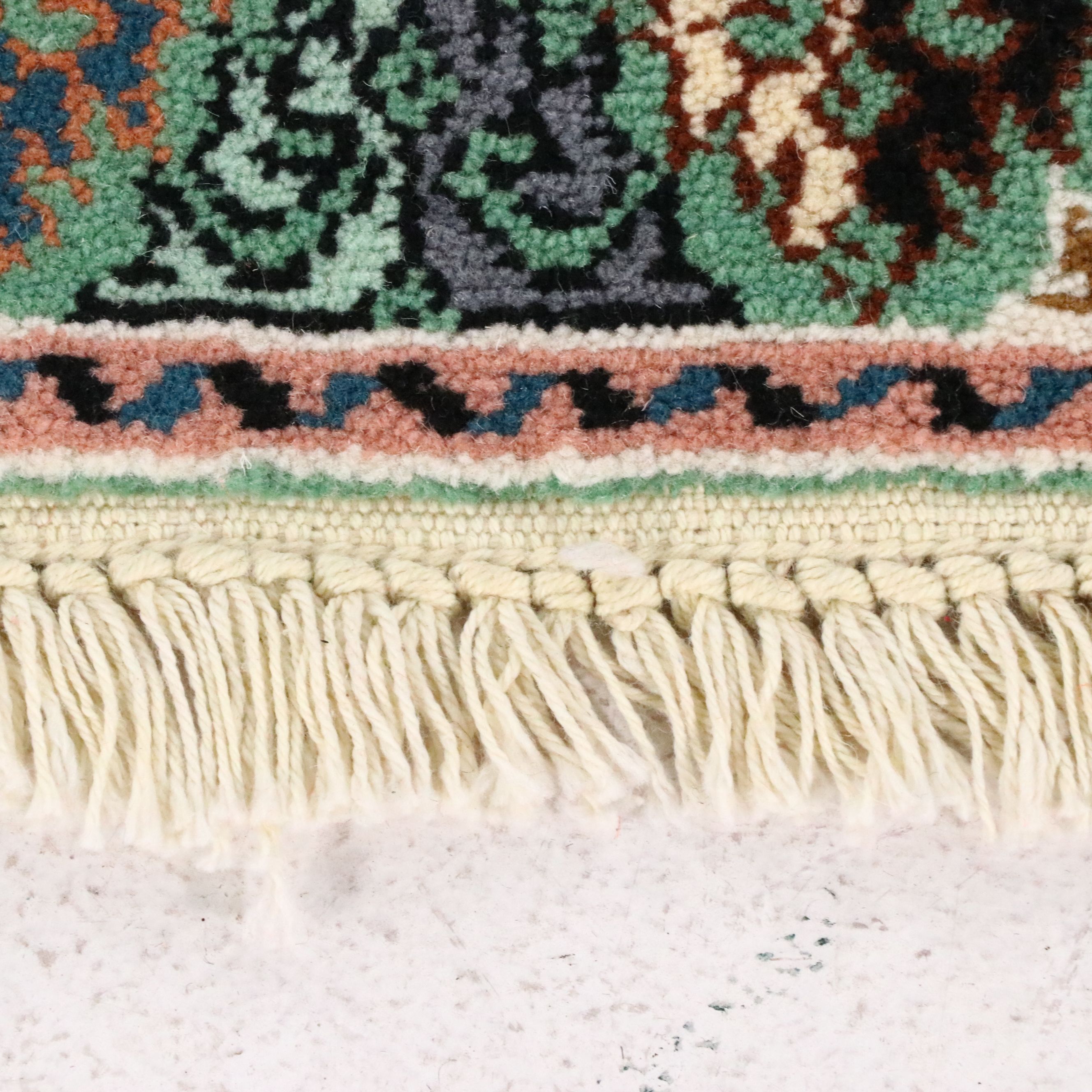 4'1 x 6'6 Hand-Knotted Moroccan Area Rug