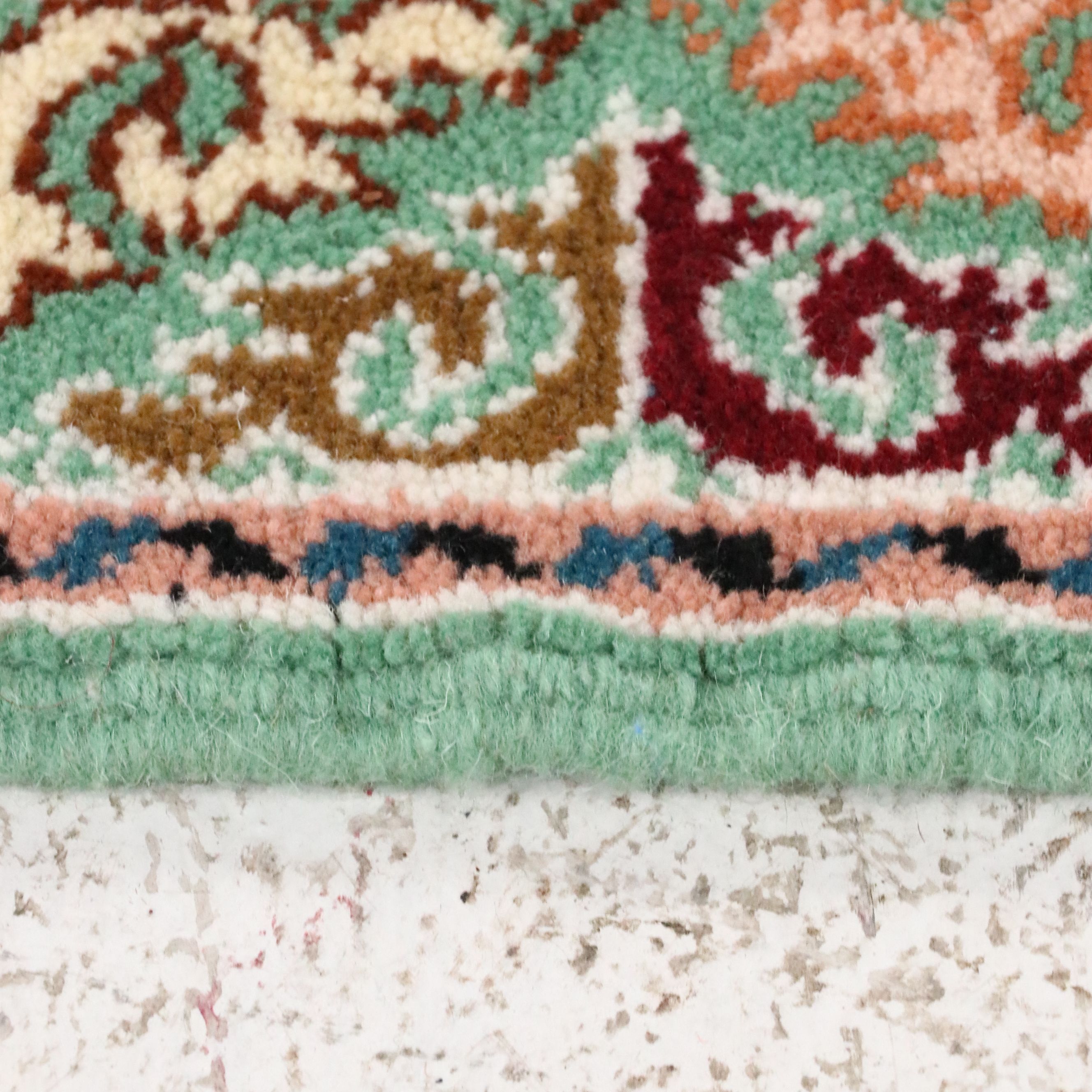 4'1 x 6'6 Hand-Knotted Moroccan Area Rug