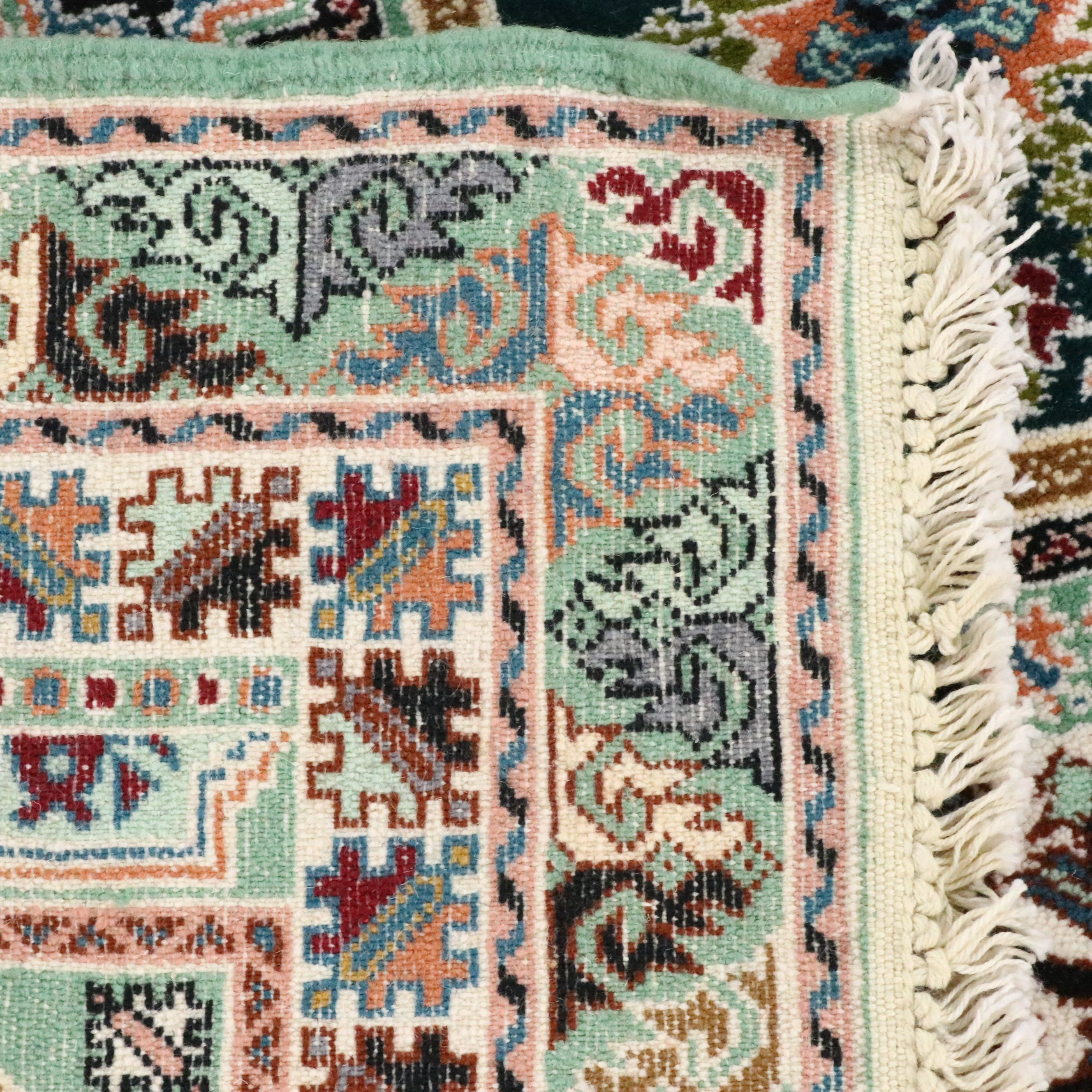 4'1 x 6'6 Hand-Knotted Moroccan Area Rug