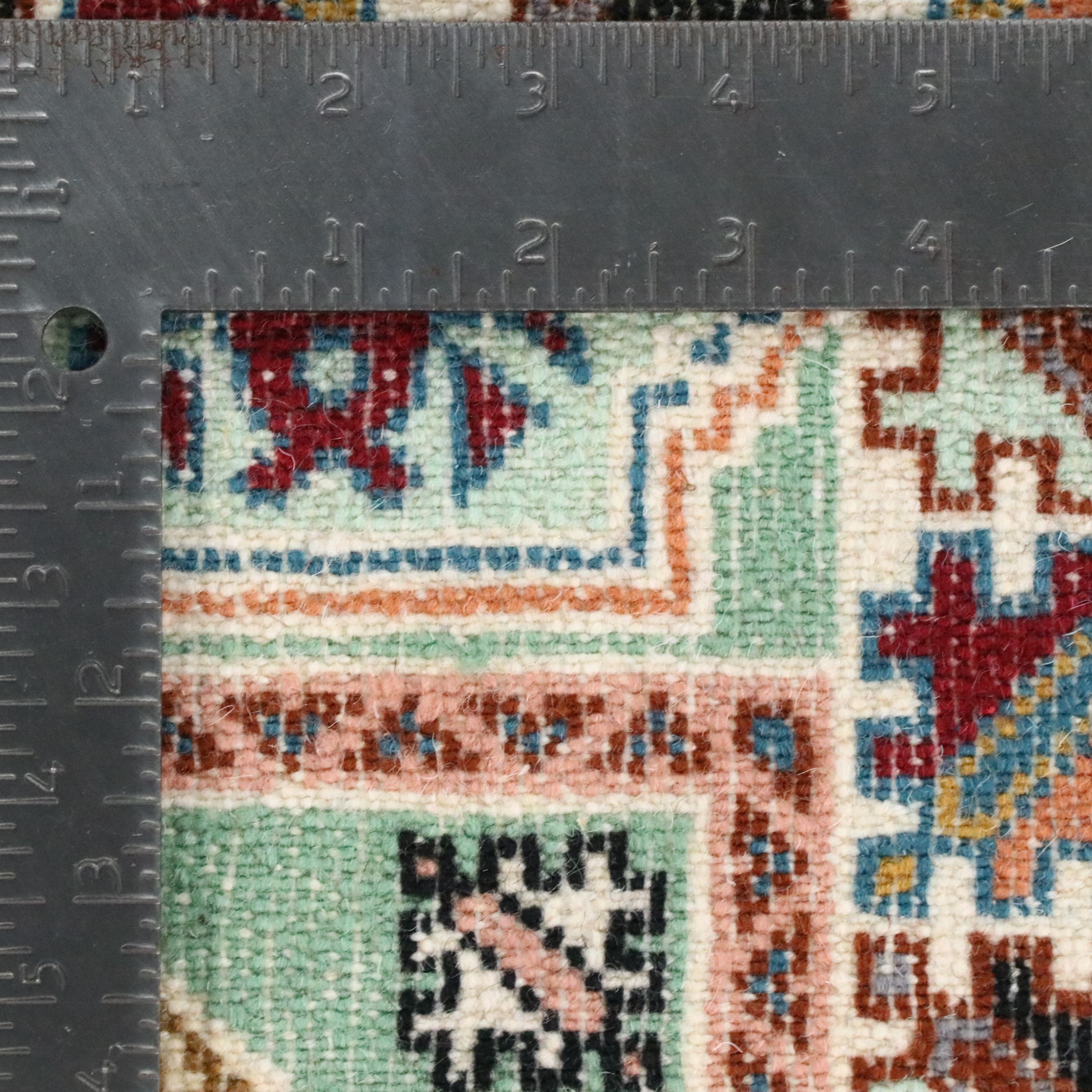 4'1 x 6'6 Hand-Knotted Moroccan Area Rug