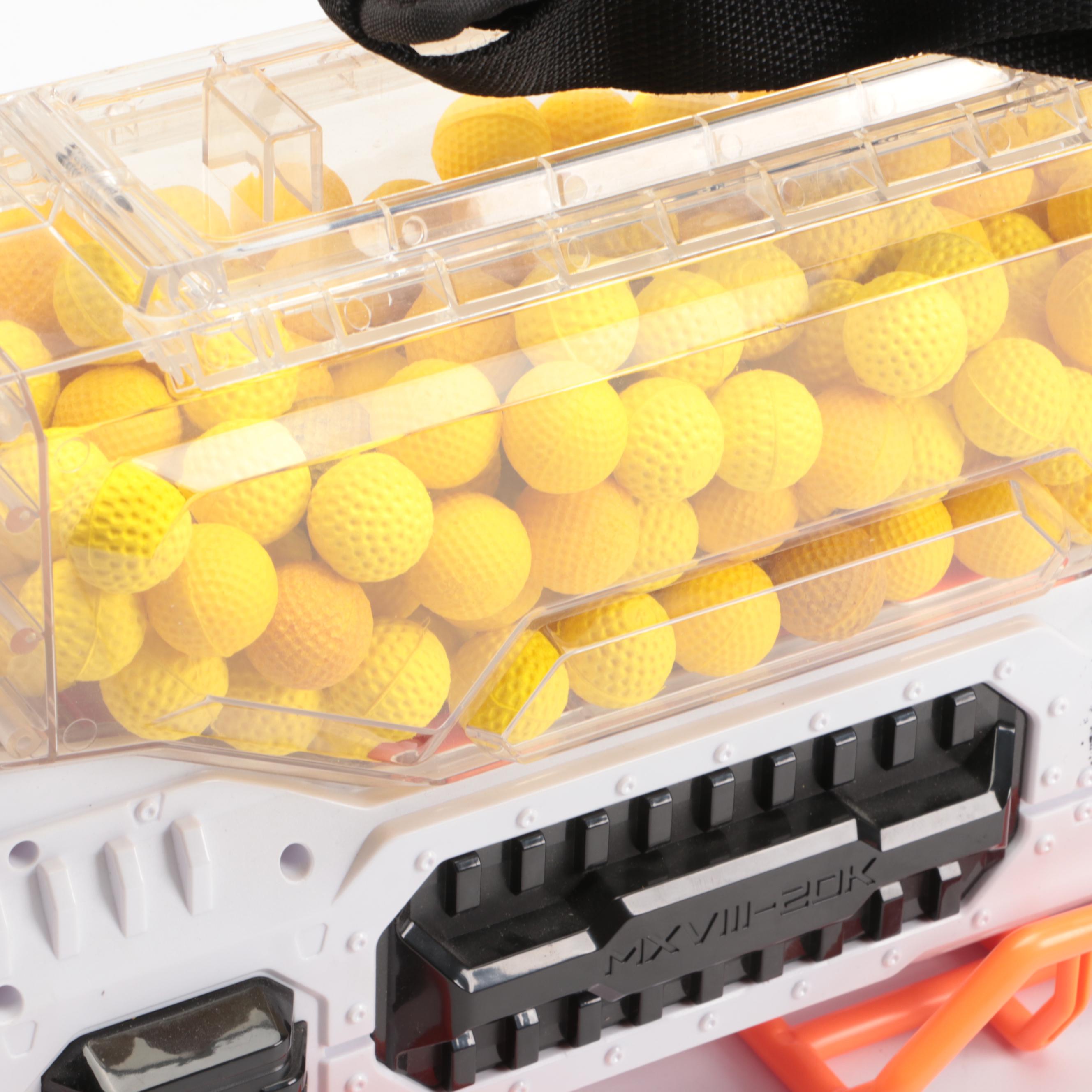 Nerf Rival Phantom Corps Prometheus MXVIII-20K and Alpha Strike Fang Blasters