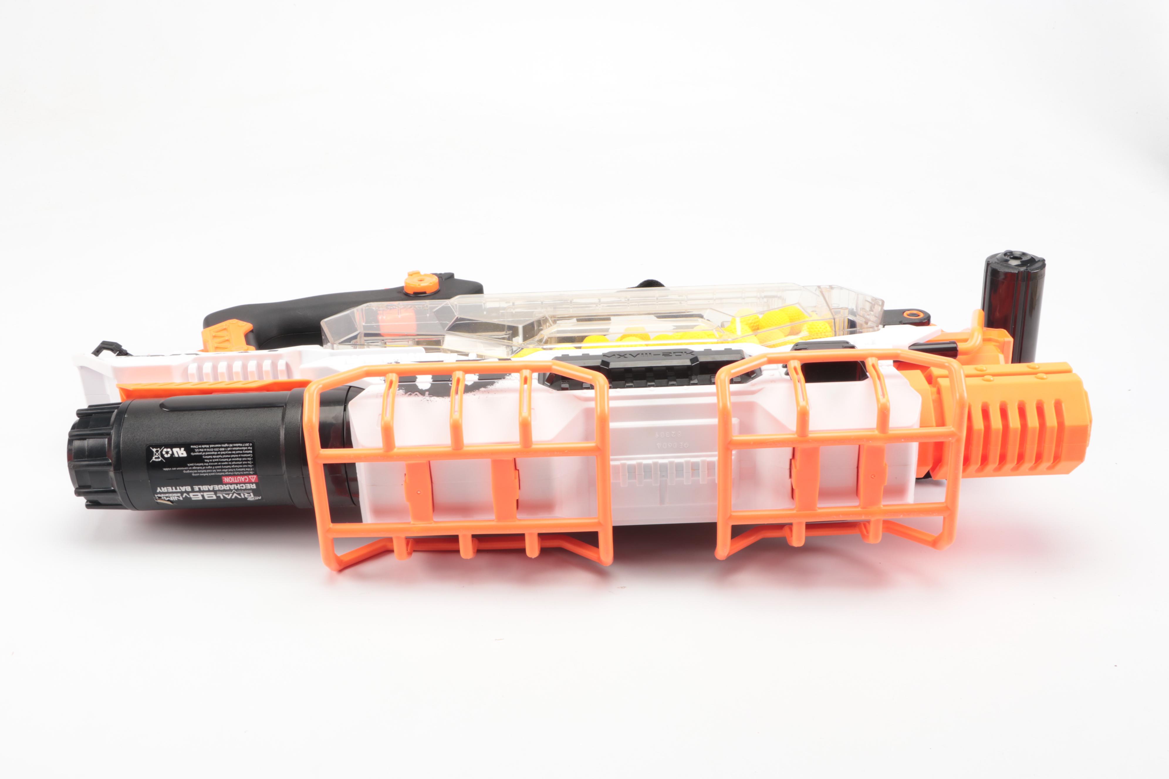 Nerf Rival Phantom Corps Prometheus MXVIII-20K and Alpha Strike Fang Blasters