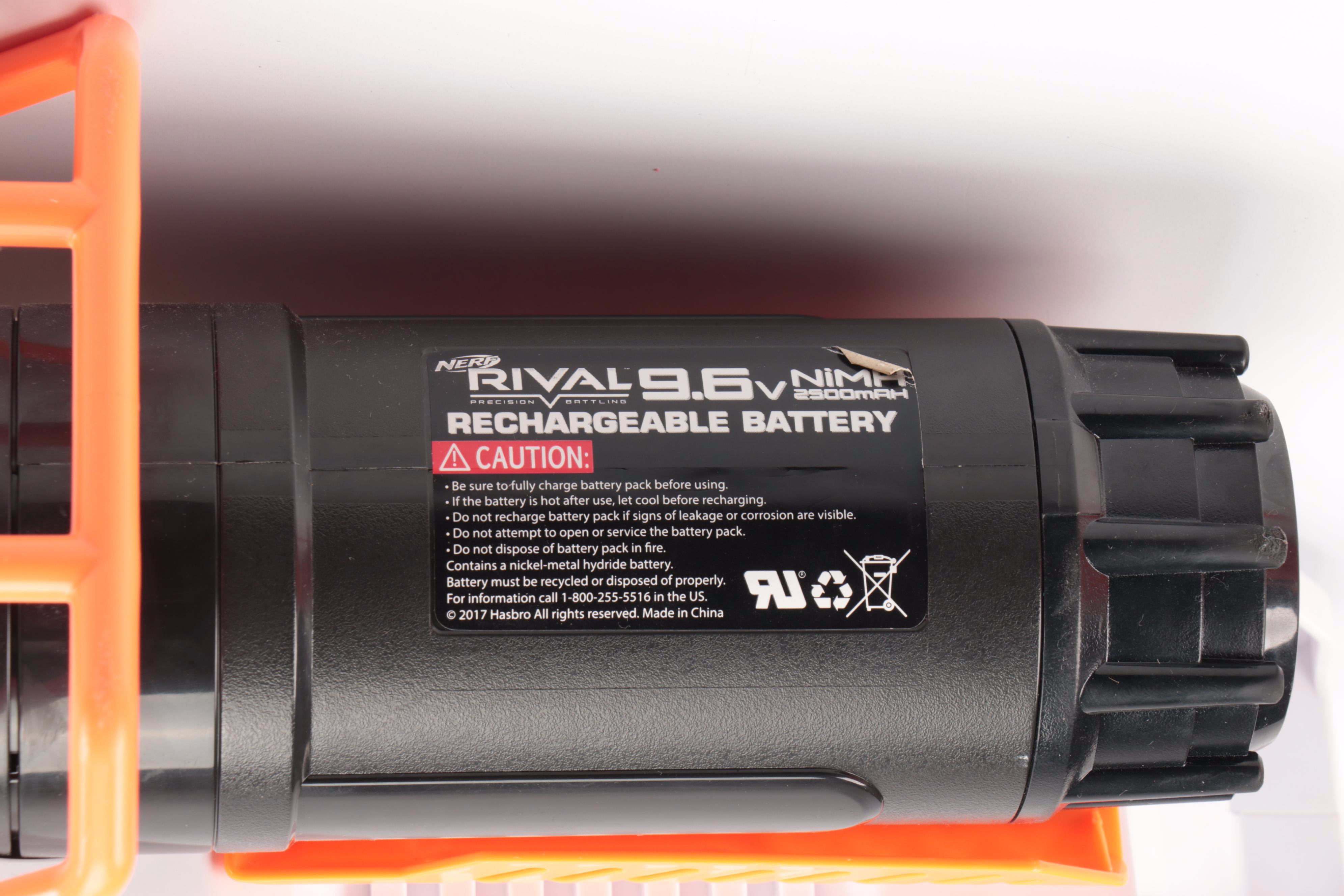 Nerf Rival Phantom Corps Prometheus MXVIII-20K and Alpha Strike Fang Blasters