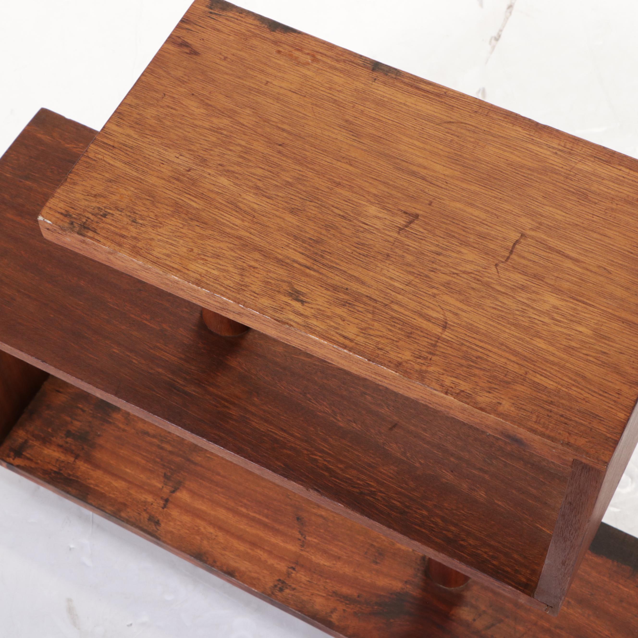 Modernist Style Walnut Bookcase, Manner of Niels Gammelgaard