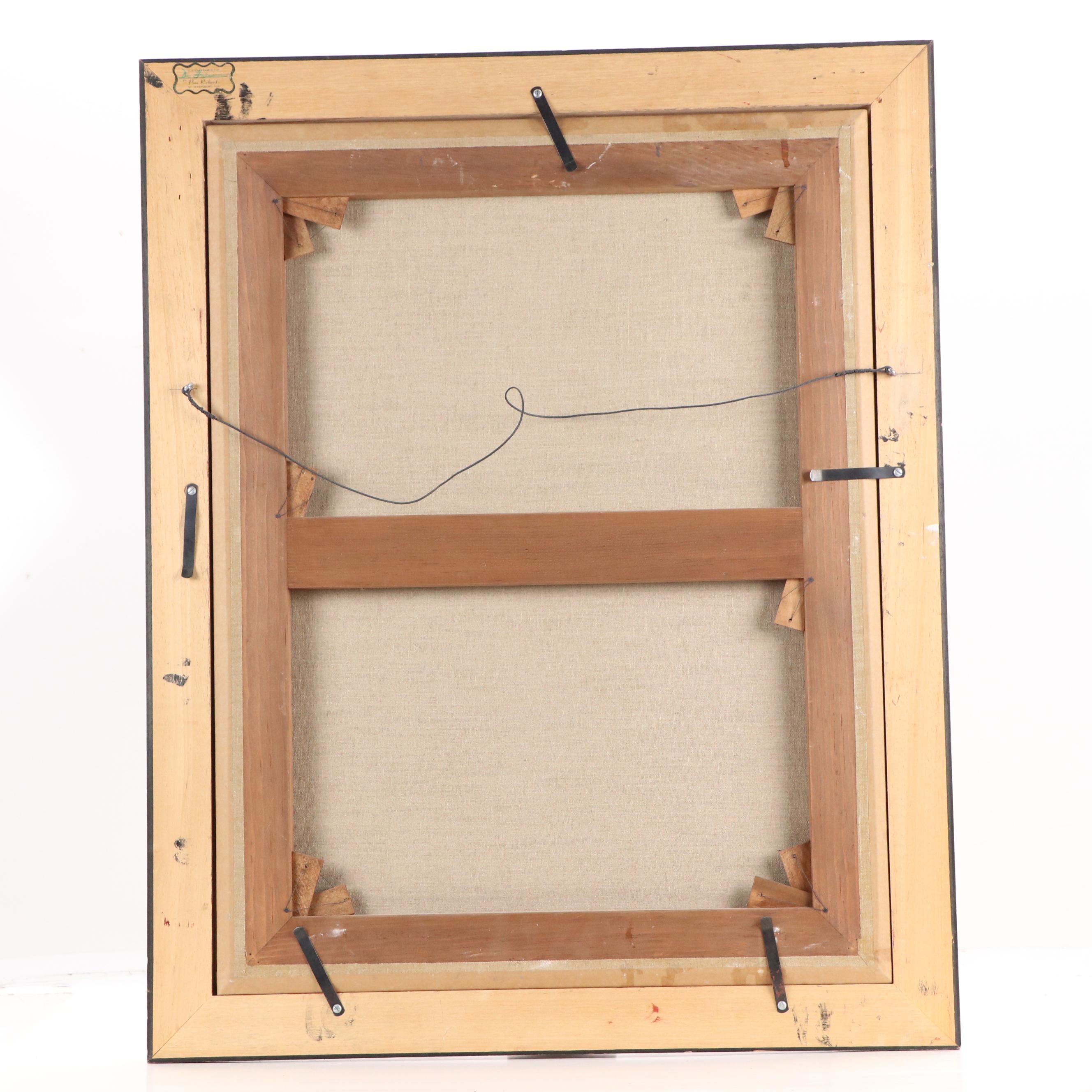 Oil Painting After Pietro Longhi "The Sick Woman," 20th Century