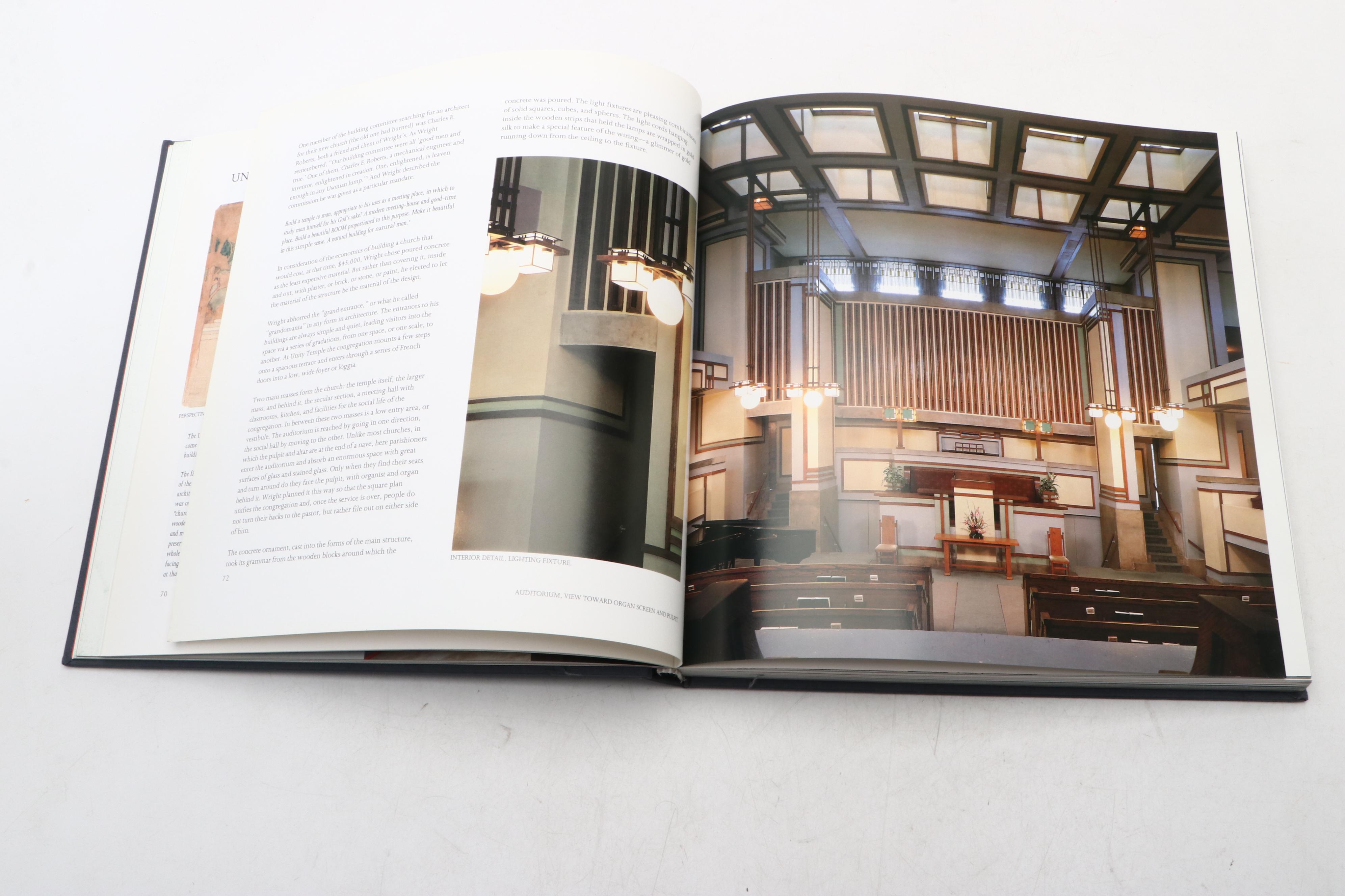 First Edition "Frank Lloyd Wright: The Masterworks" by Larkin and Pfeiffer, 1993