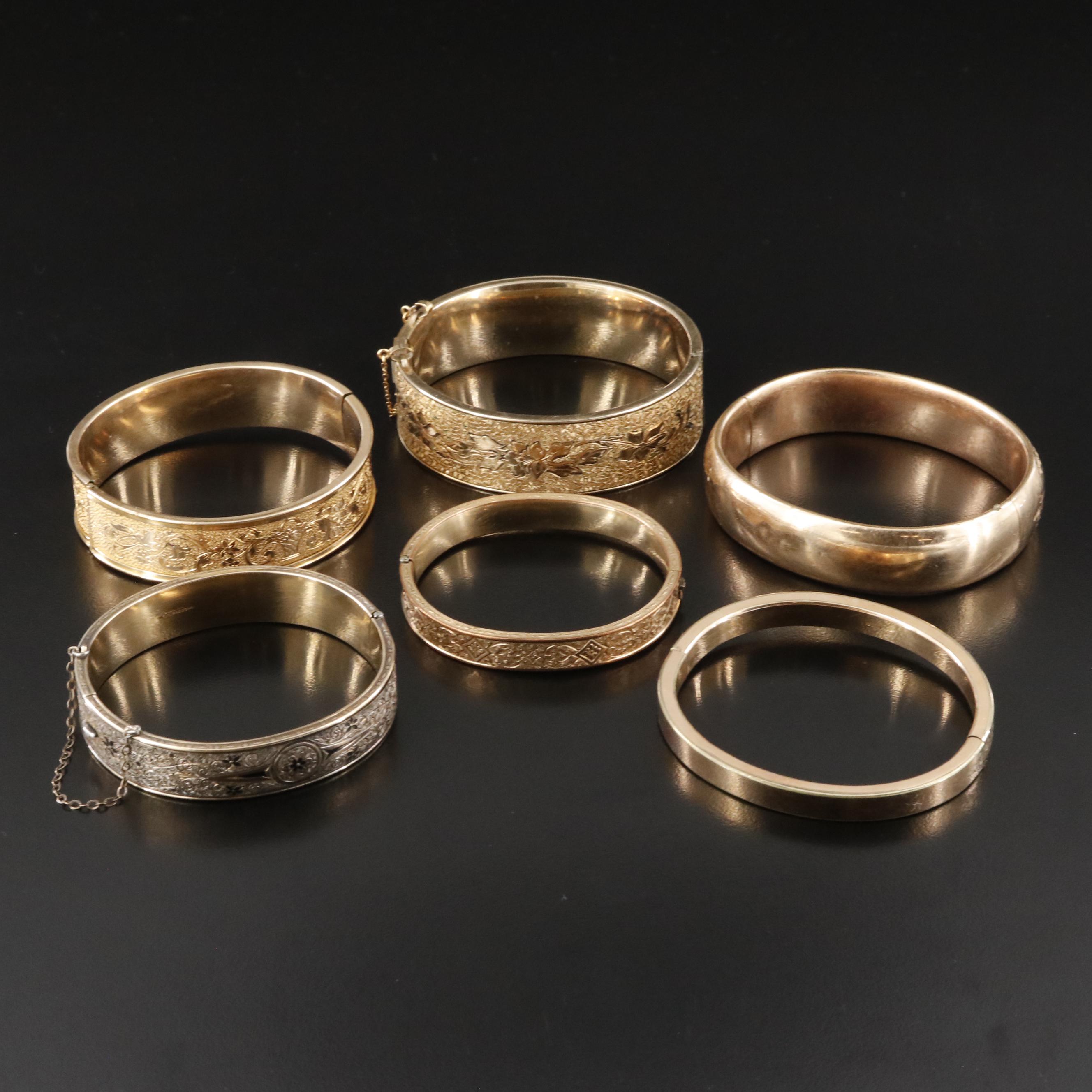 Finberg Mfg. Co., Dunn Bros and Sterling Featured in Vintage and Antique Bangles