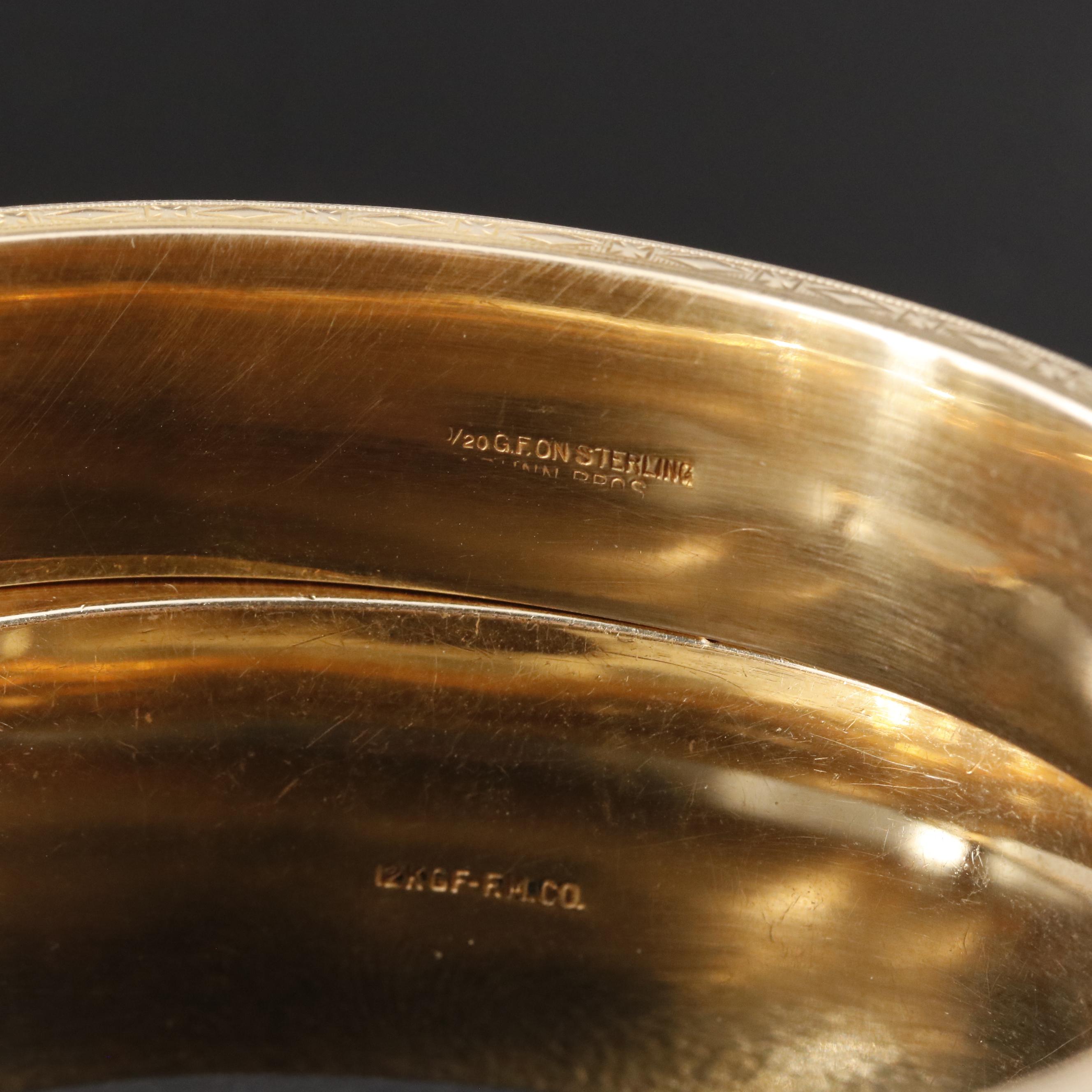 Finberg Mfg. Co., Dunn Bros and Sterling Featured in Vintage and Antique Bangles