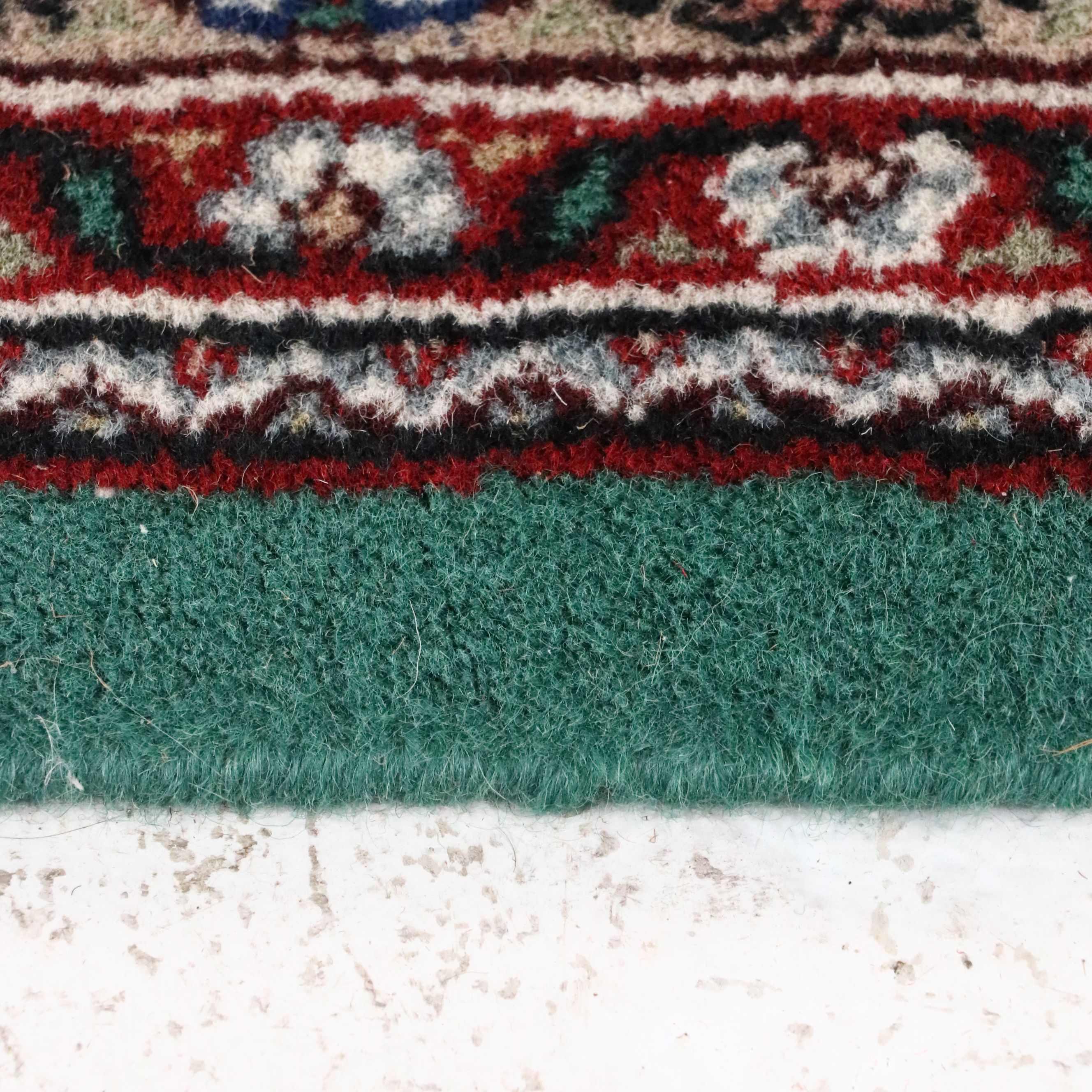 6'2 x 9'6 Hand-Knotted Indo-Persian Bijar Style Area Rug