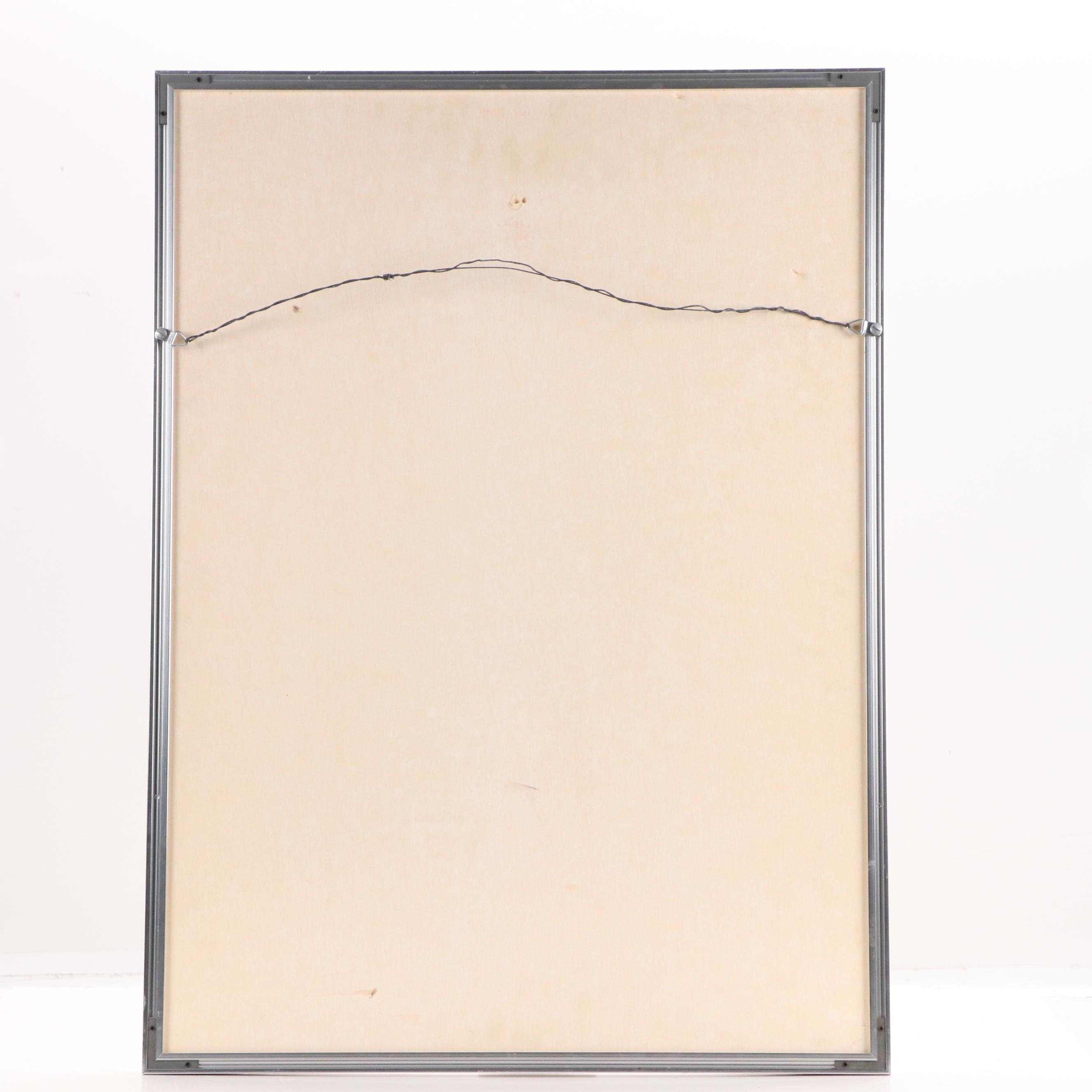 Piero Dorazio Lithograph of Colorful Abstraction, 1970