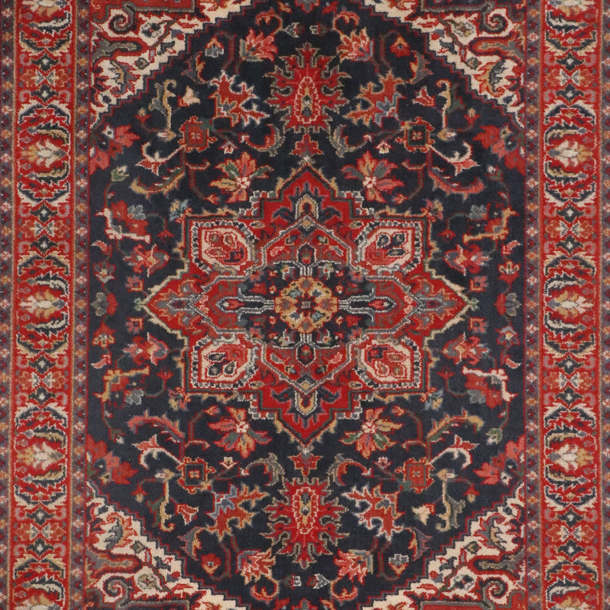 4'5 x 6'9 Machine Made Axminster Collection "Soumakan" Area Rug