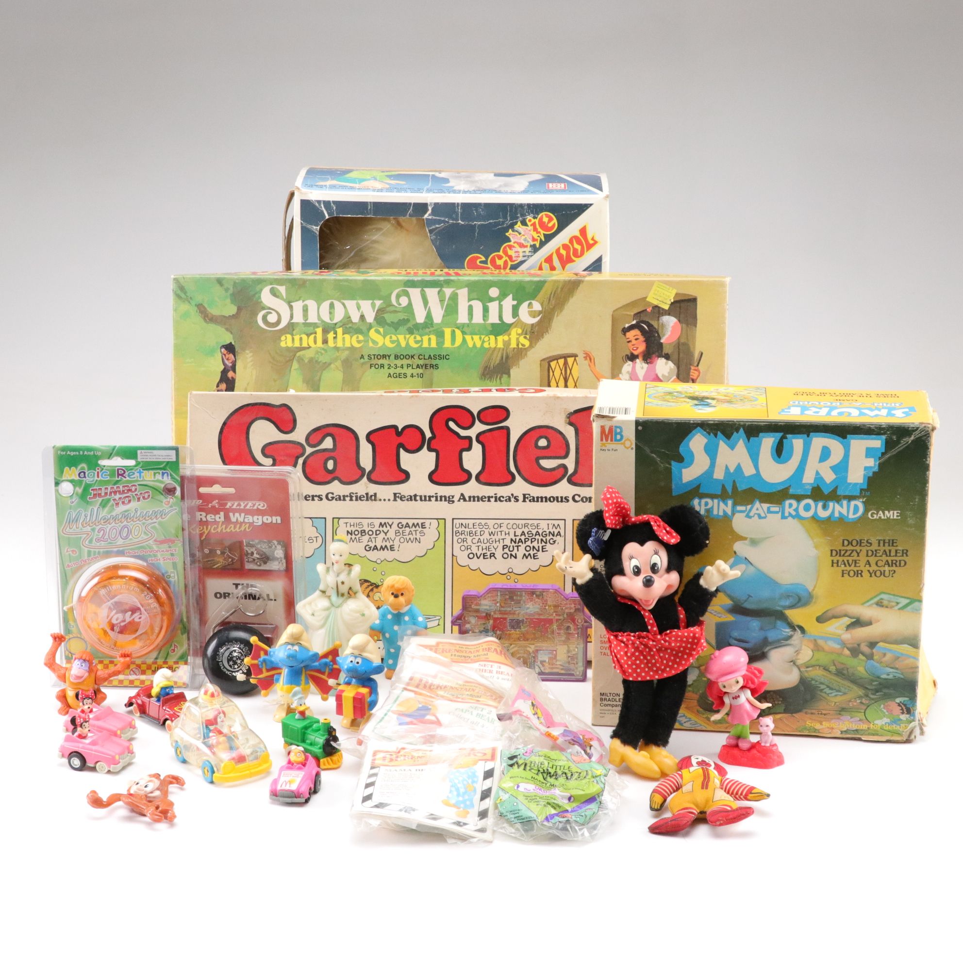Disney, Smurfs, Garfield & Other Toys & Board Games
