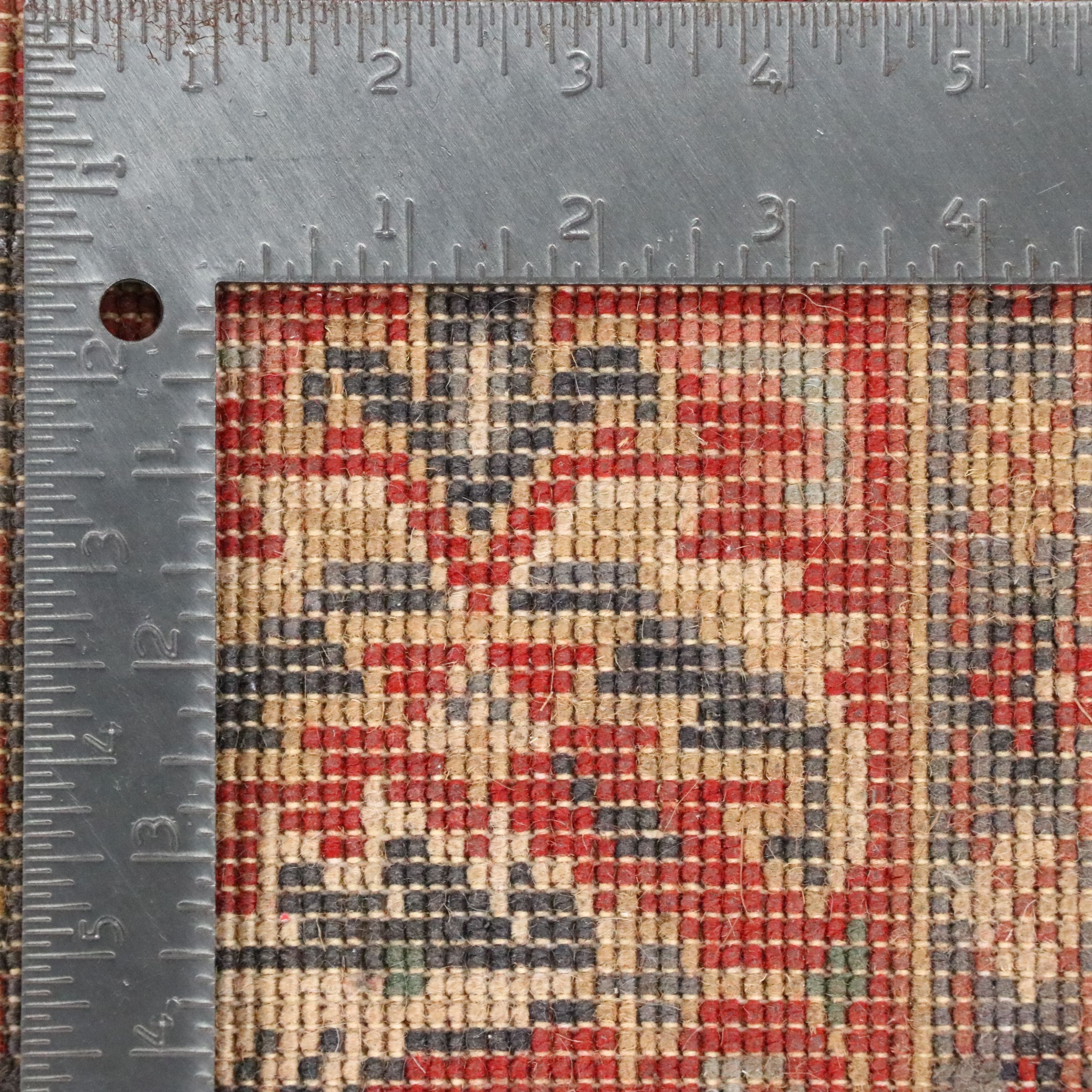 4'5 x 6'9 Machine Made Axminster Collection "Soumakan" Area Rug