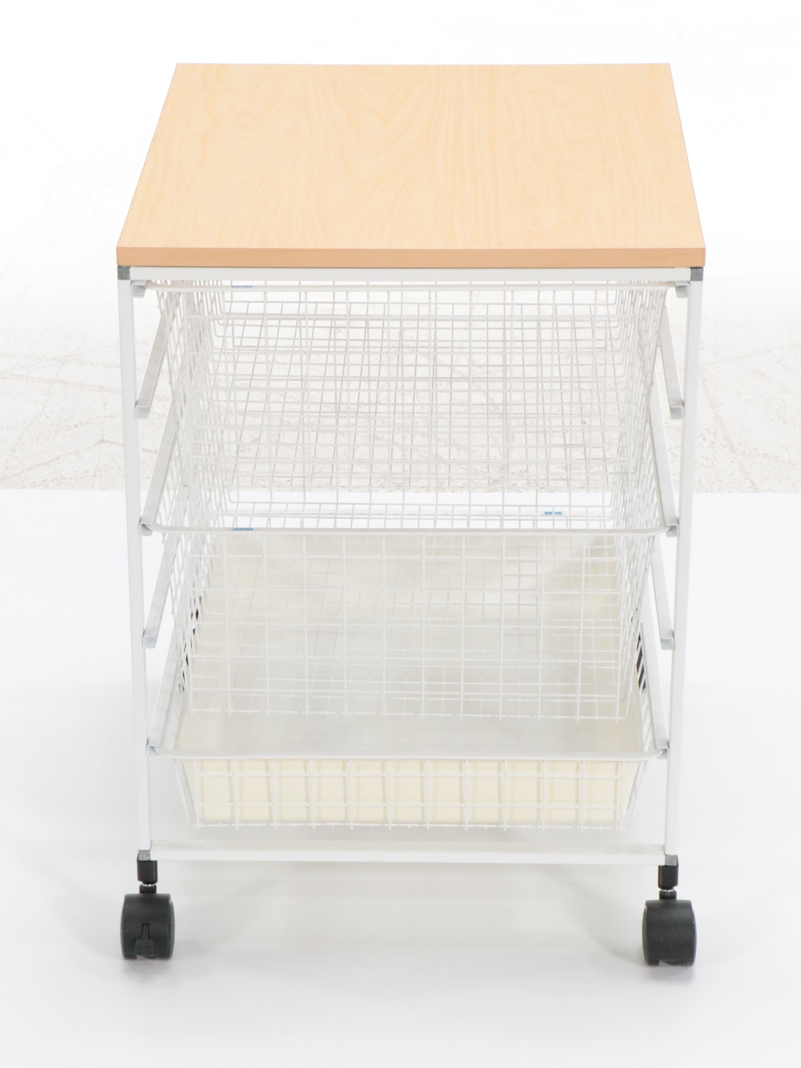 Contemporary Wood and Metal Closet Organization Furniture