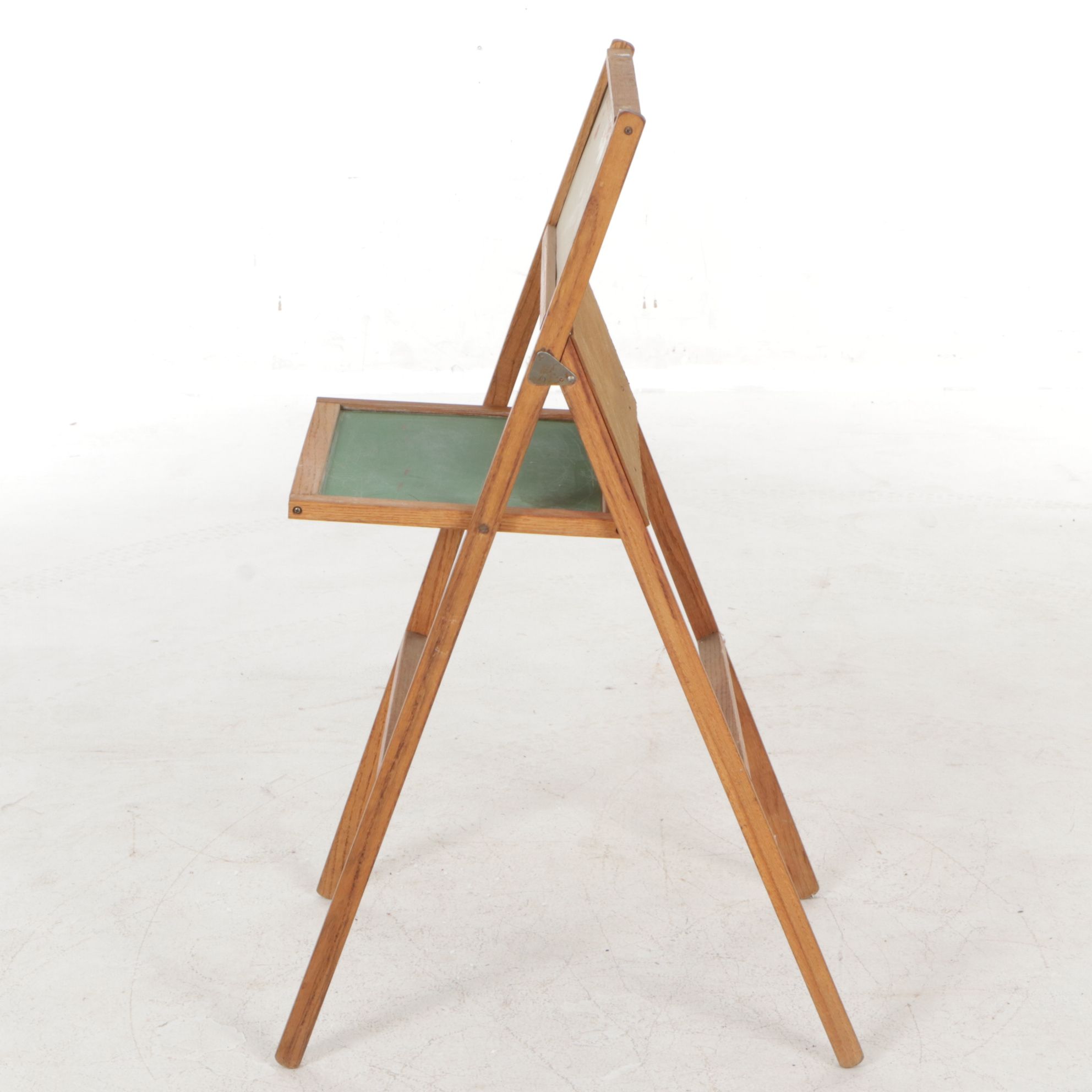 Cass Toys Folding Child's Chalk Board, Mid 20th Century