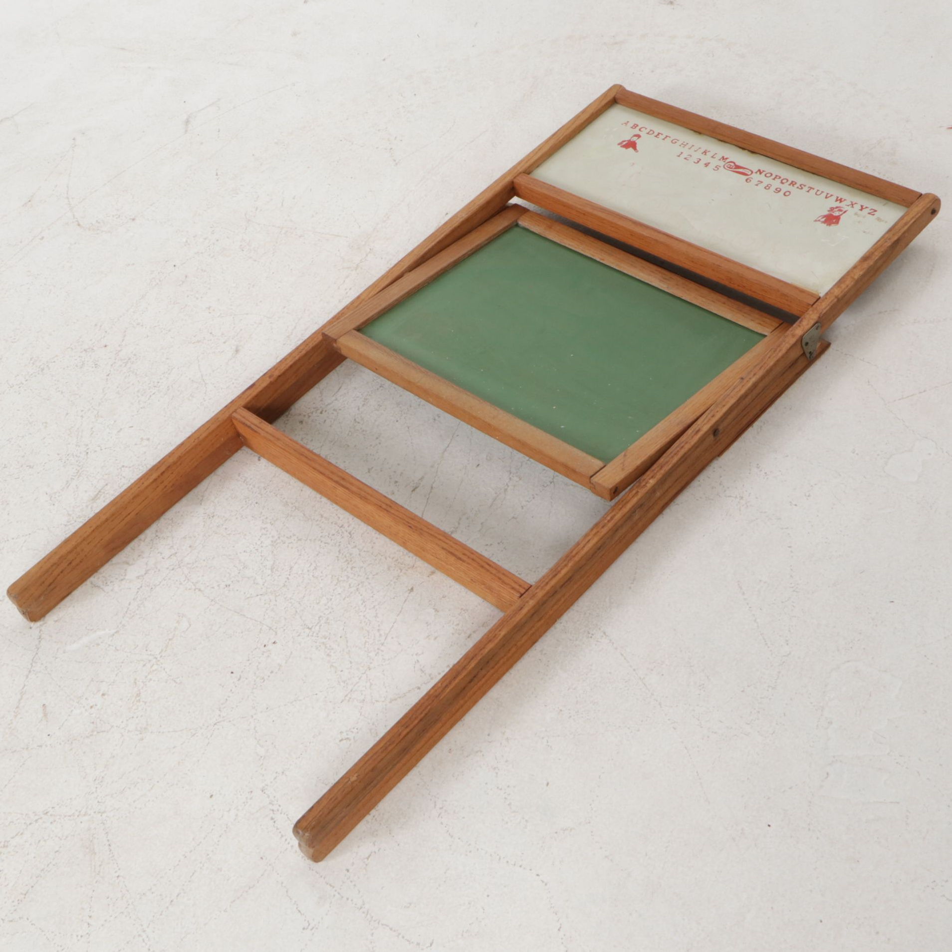 Cass Toys Folding Child's Chalk Board, Mid 20th Century
