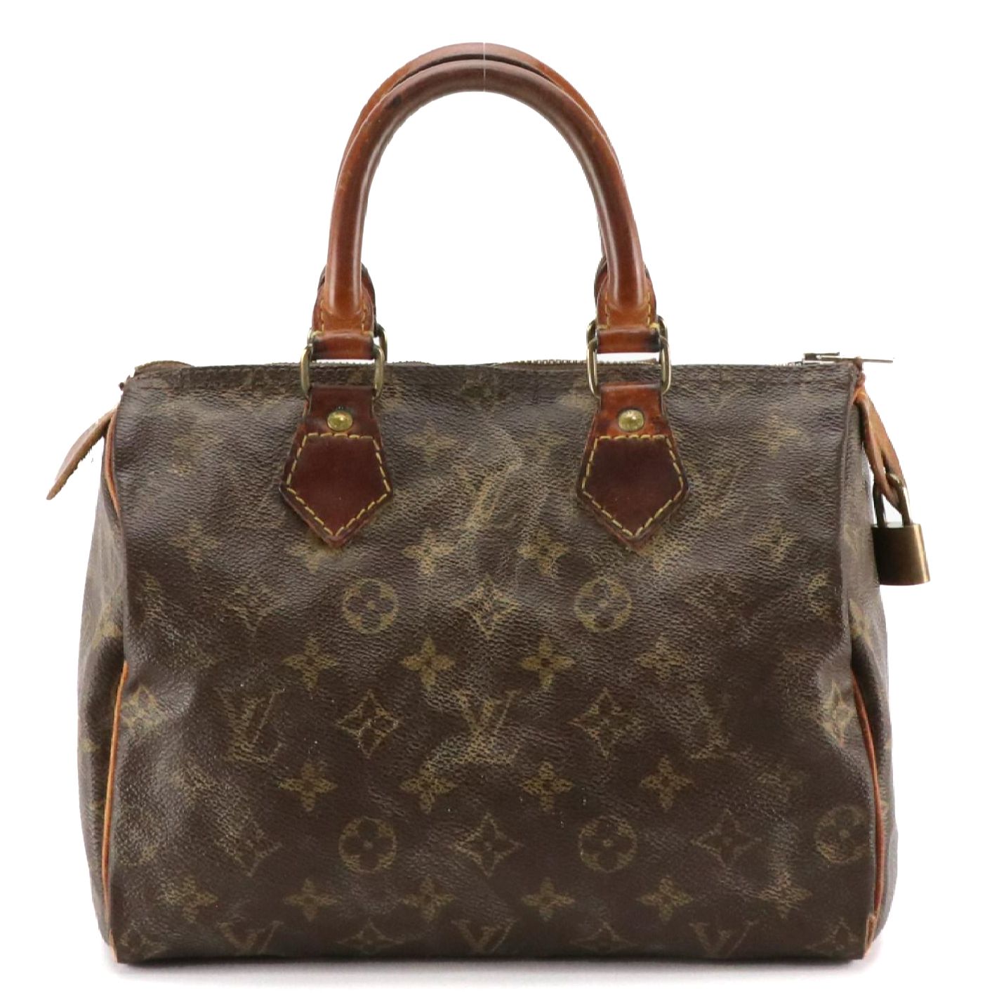 Louis Vuitton Speedy 25 in Monogram Canvas and Vachetta Leather