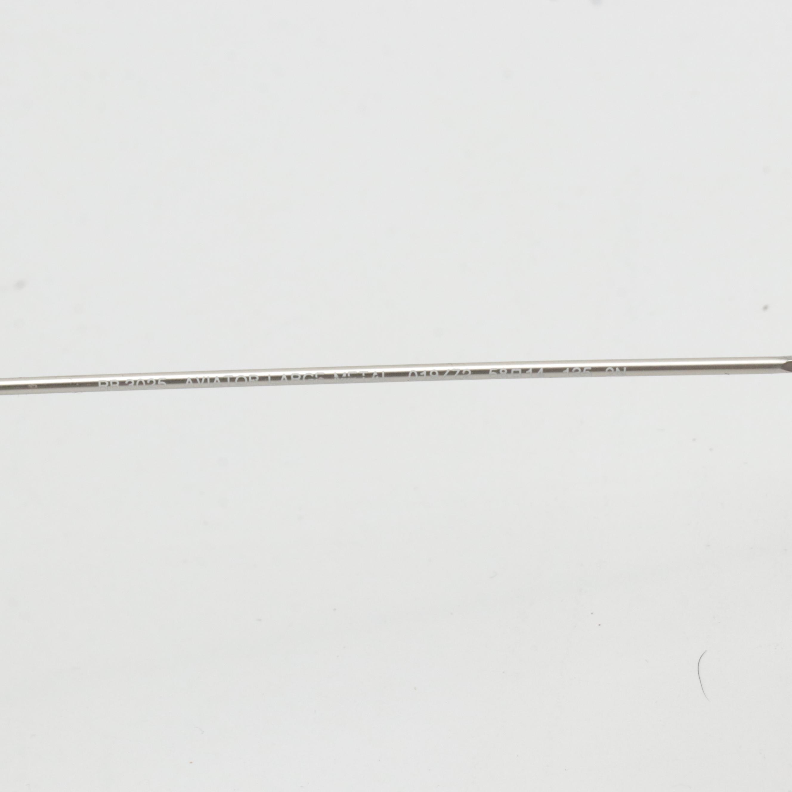 Ray-Ban RB3025 Large Aviator Mirror Sunglasses with Case