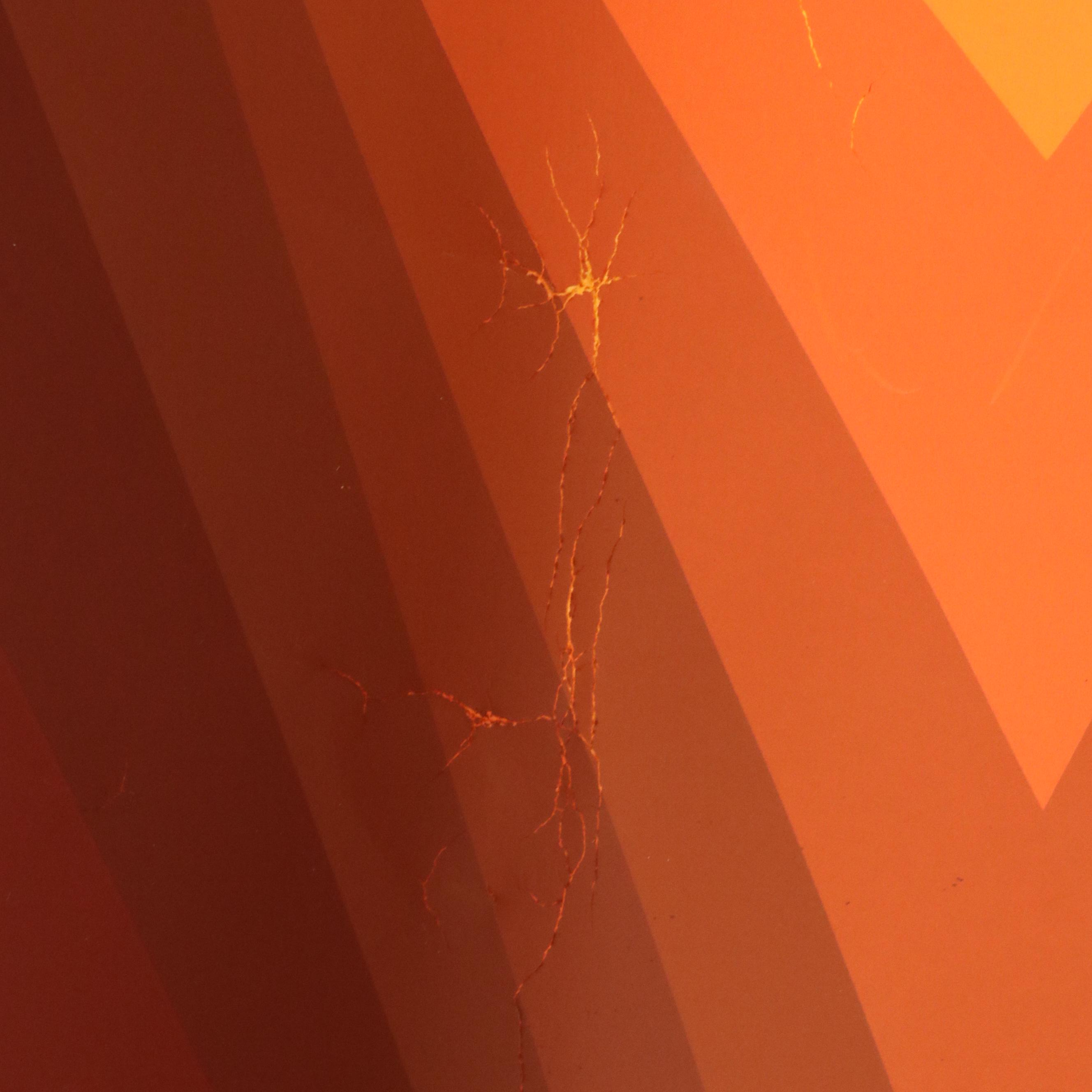 Jürgen Peters Op Art Serigraph, 1980