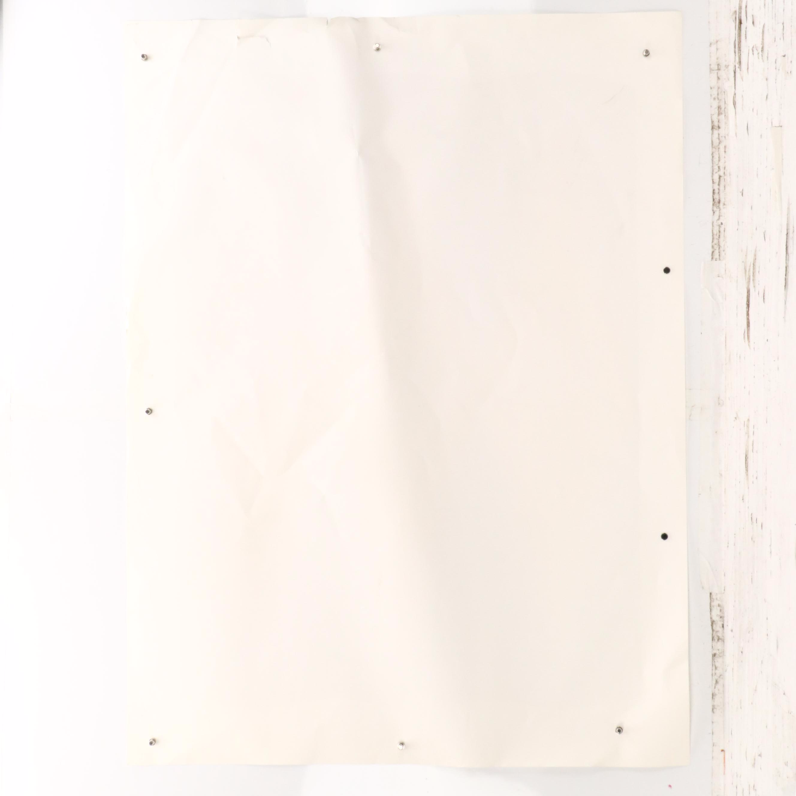 Jürgen Peters Op Art Serigraph, 1980