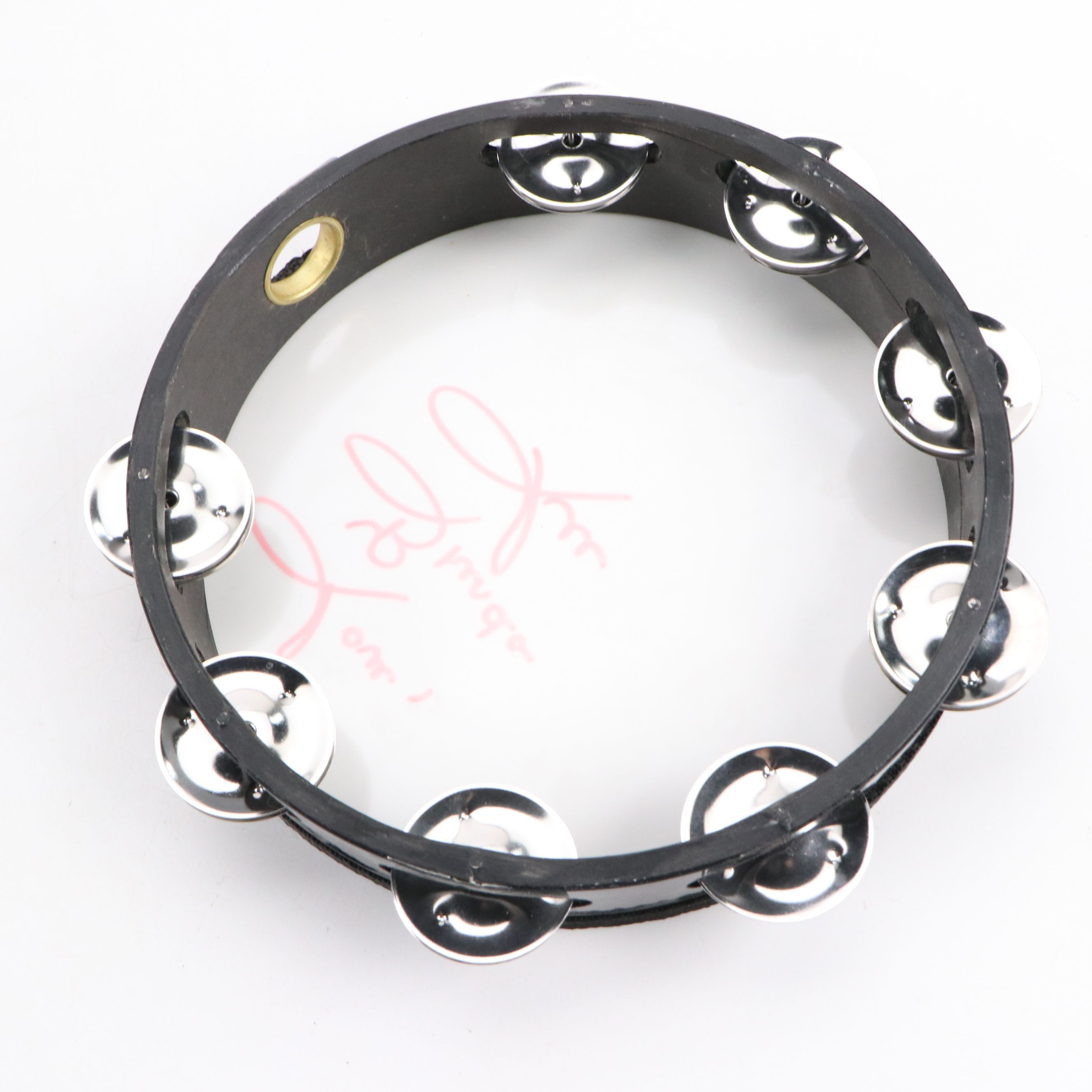 Brenda Lee Signed Tambourine with Photograph, Late 20th Century