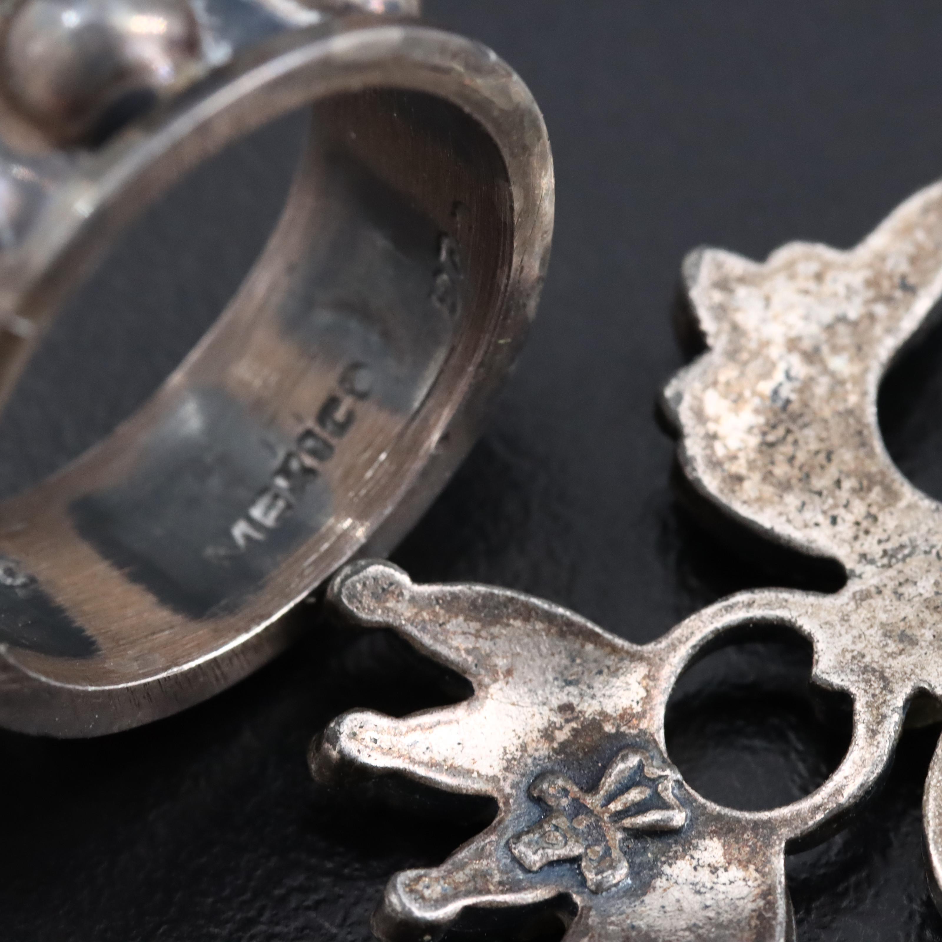 Jewelry Collection Including Sterling and Turquoise