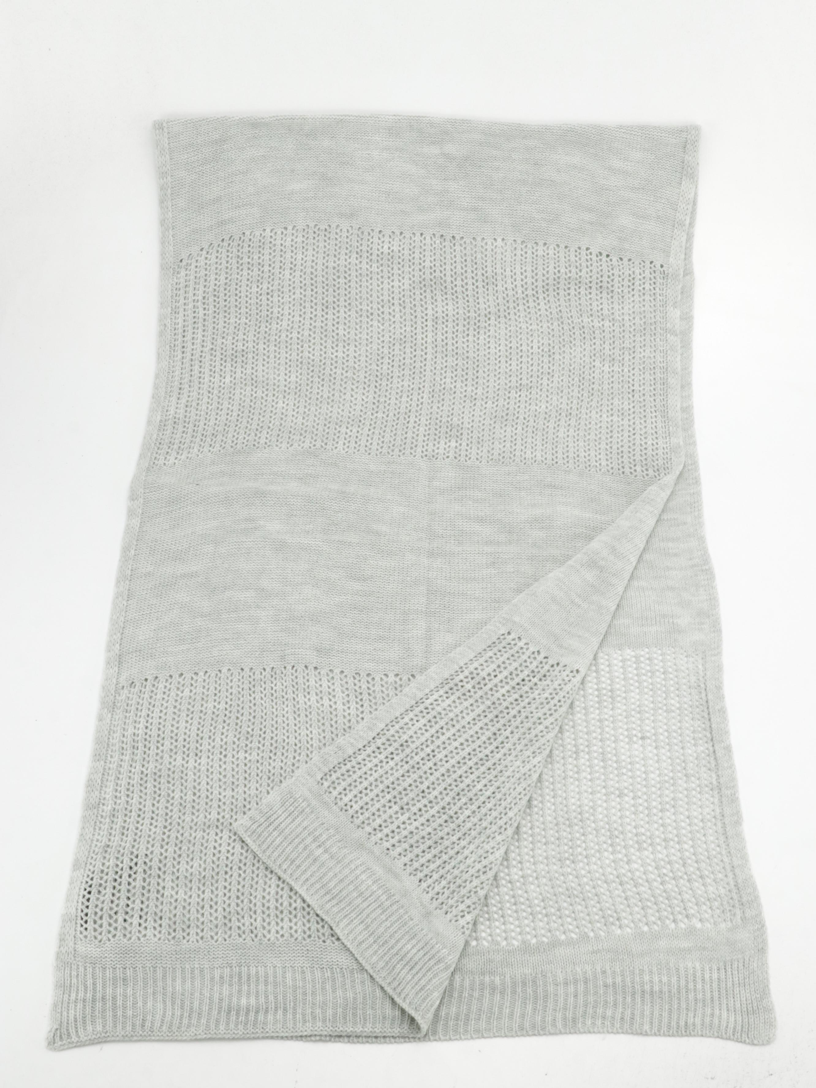 Steve Madden Plaid Fringe Scarves and DKNY Crochet Knit Scarves, With Tags