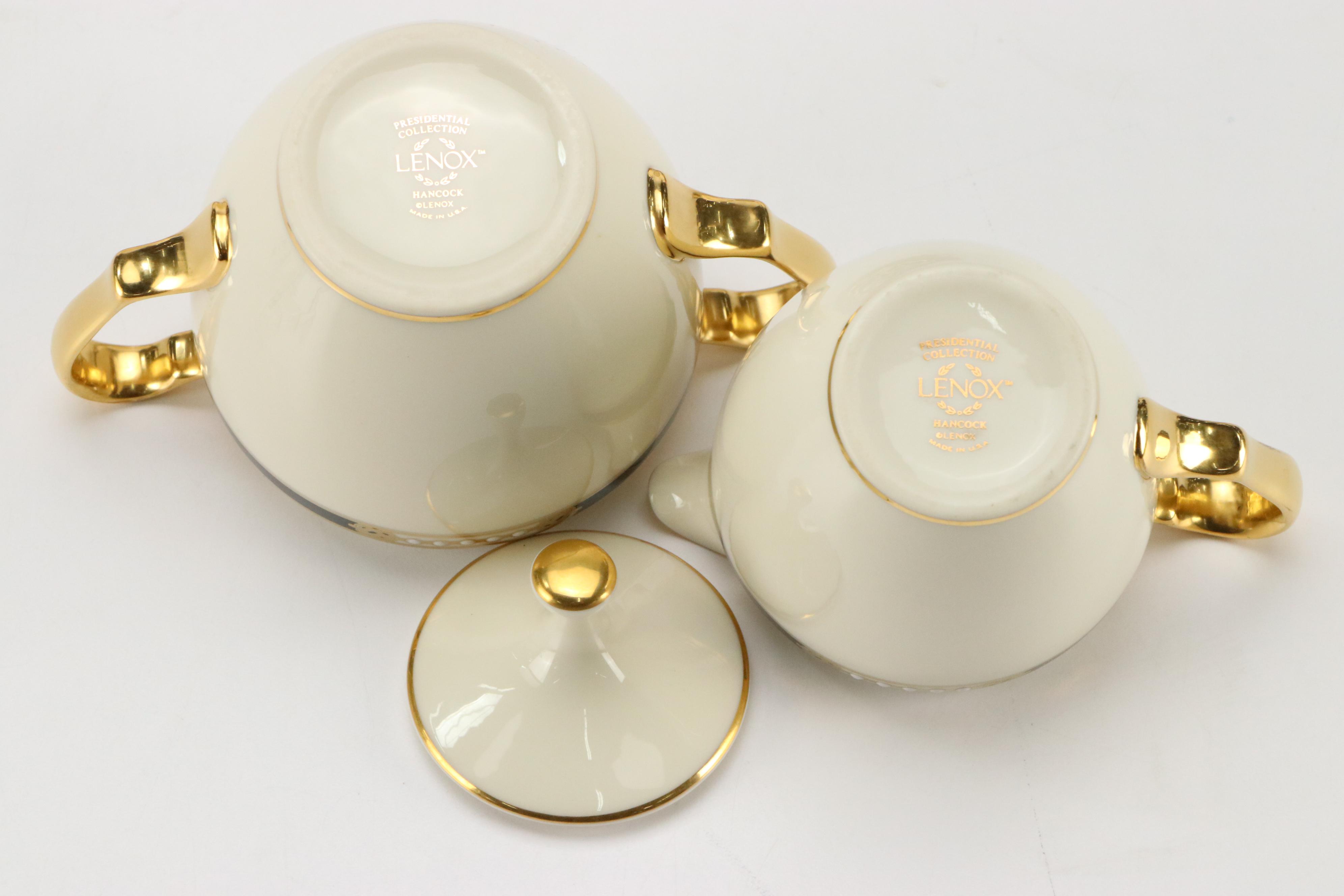 Lenox Presidential Collection "Hancock" Dinner Plates, Saucers and More