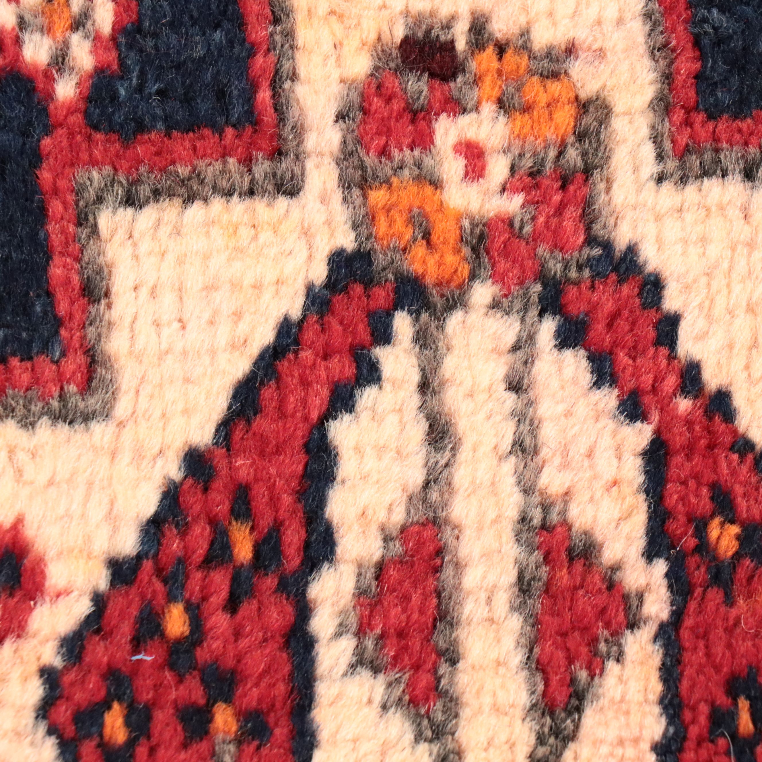 5' x 8'1 Hand-Knotted Persian Qashqai Area Rug