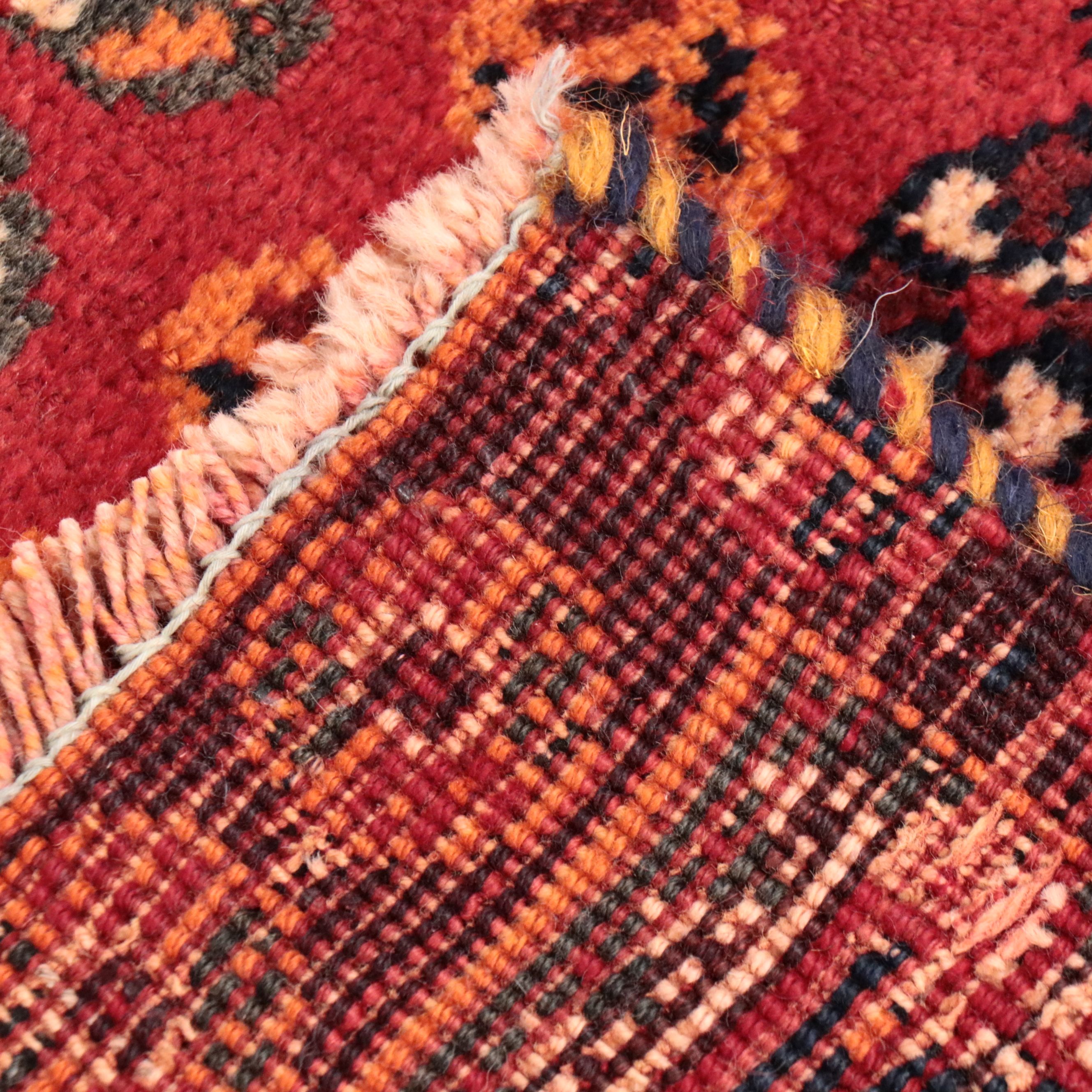 5' x 8'1 Hand-Knotted Persian Qashqai Area Rug