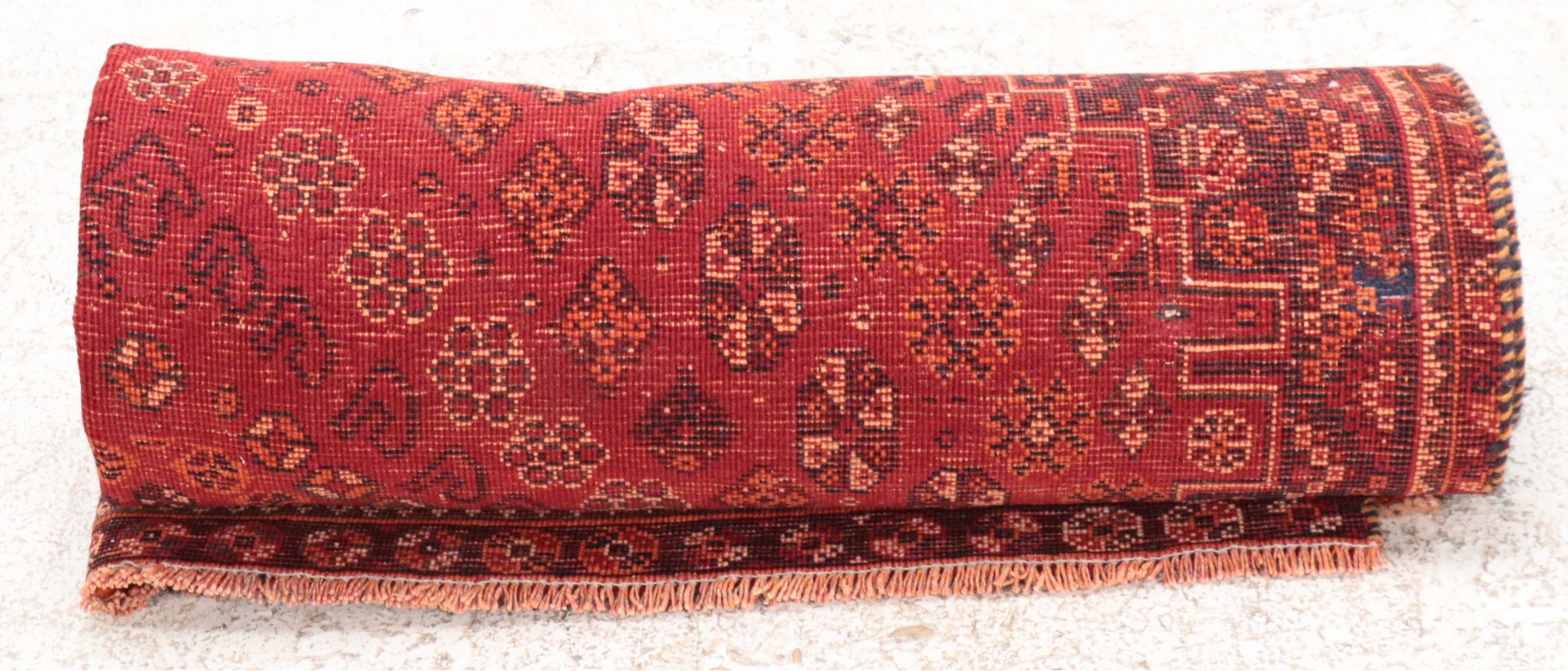 5' x 8'1 Hand-Knotted Persian Qashqai Area Rug