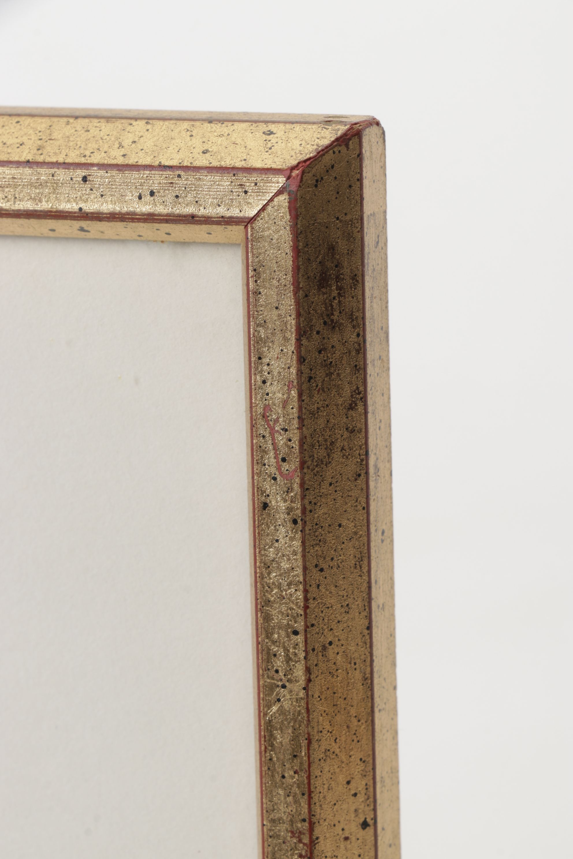 Robert Brubaker Watercolor Landscape Painting of Rural Winter Town at Daybreak