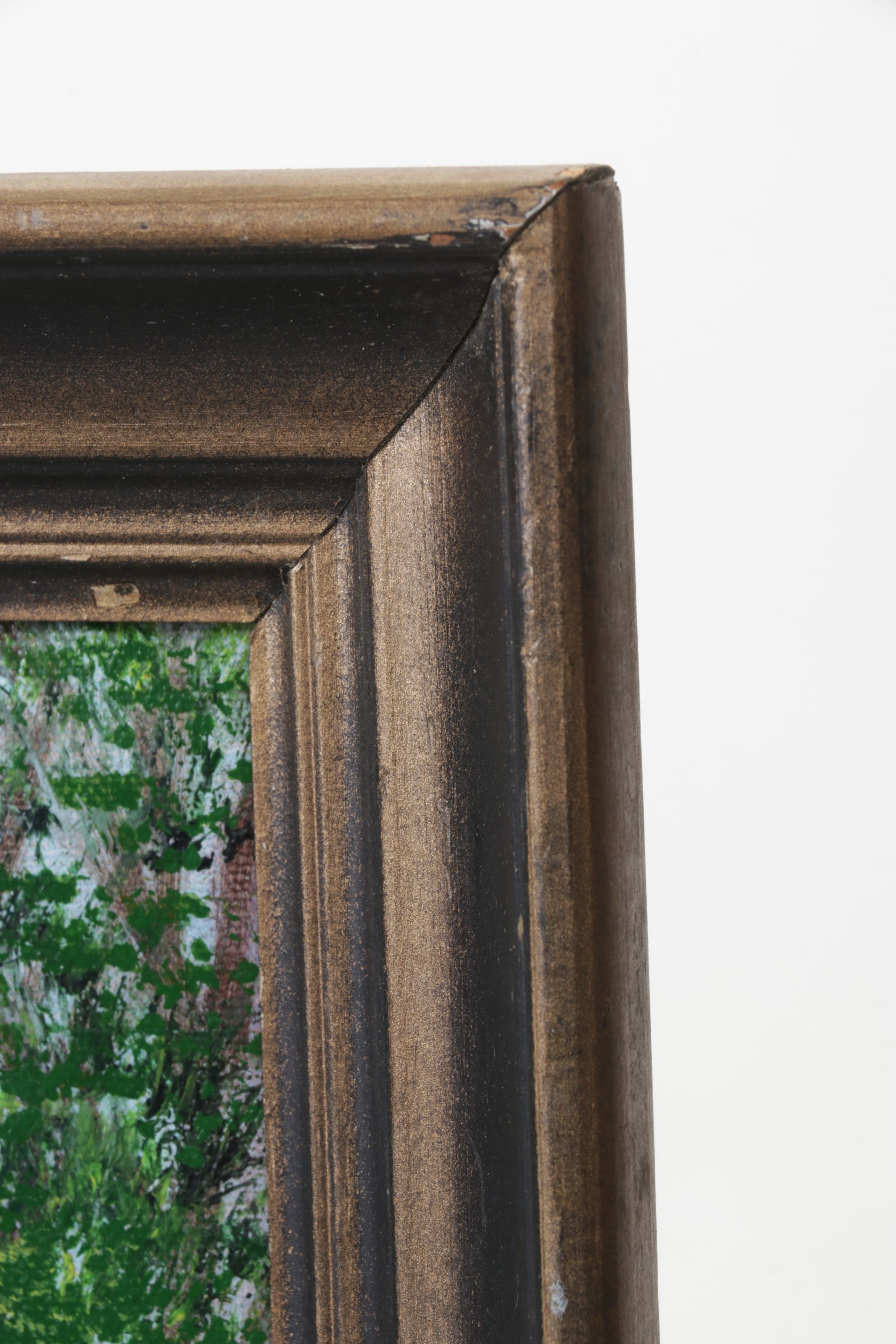 M. L. Welker Impressionist Acrylic Landscape Painting of a Forest Path