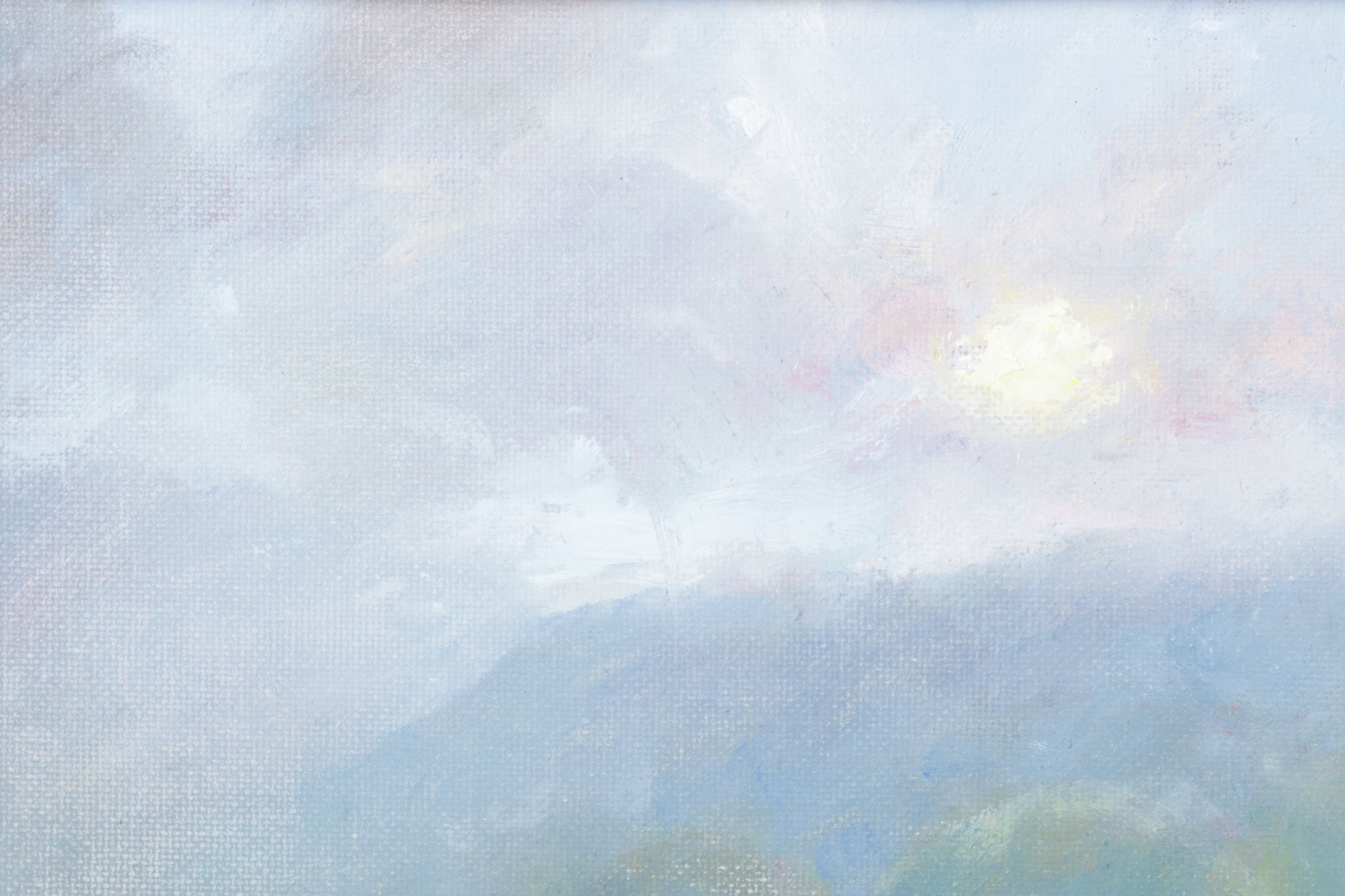 Mark J. Mace Impressionist Landscape Oil Painting "Spring Sunrise", 2025