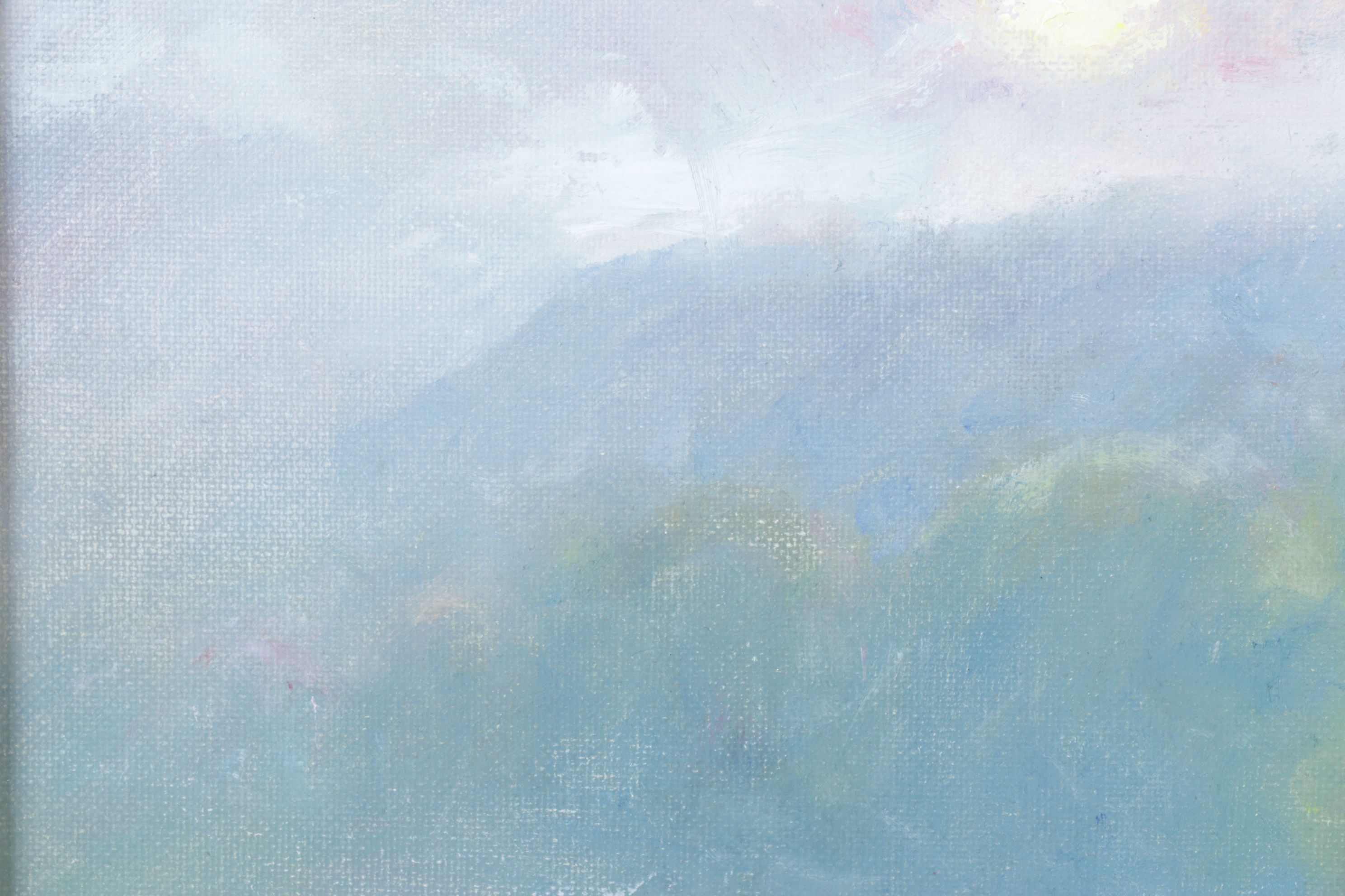 Mark J. Mace Impressionist Landscape Oil Painting "Spring Sunrise", 2025