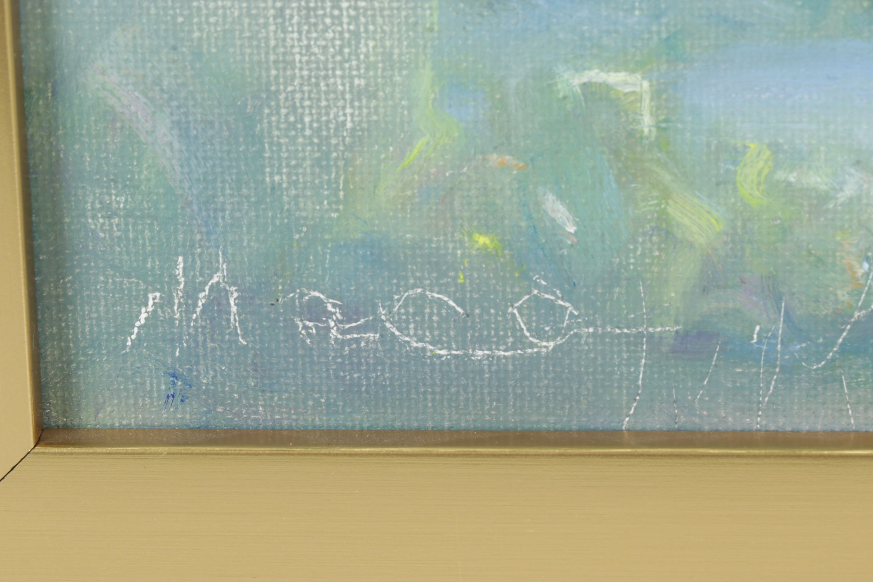 Mark J. Mace Impressionist Landscape Oil Painting "Spring Sunrise", 2025