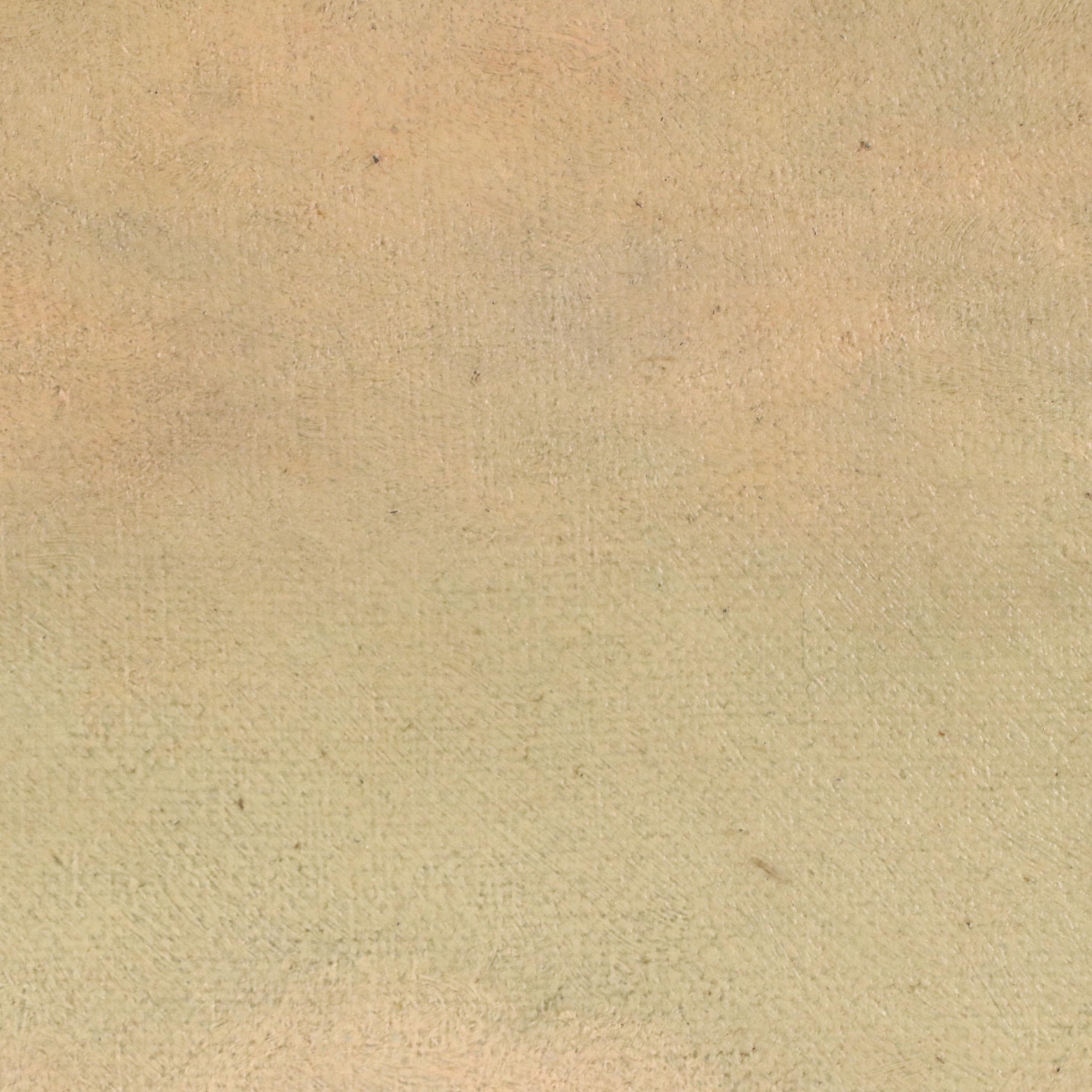 Naturalistic Style Oil Painting of River Landscape, 1901