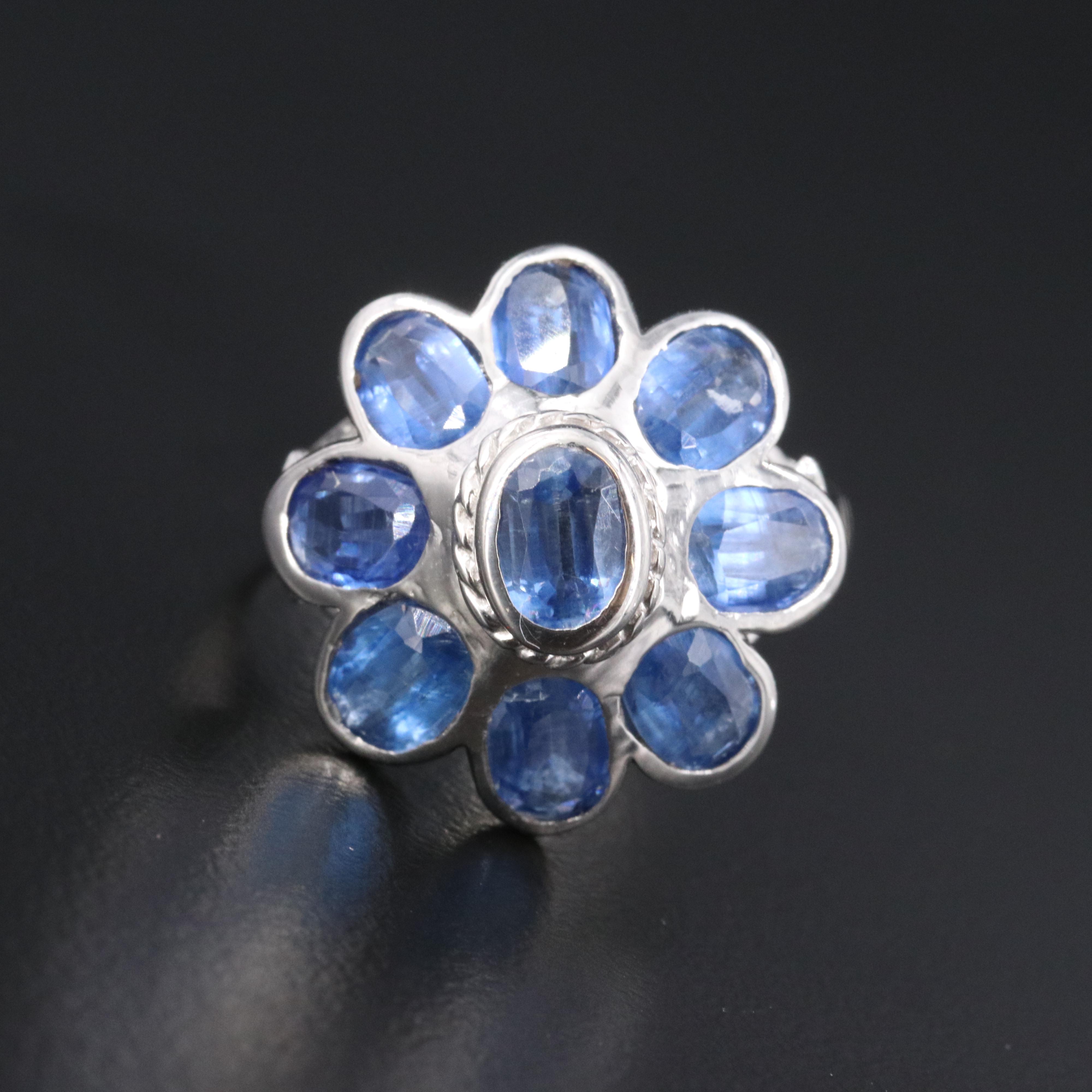 Sterling Kyanite Ring