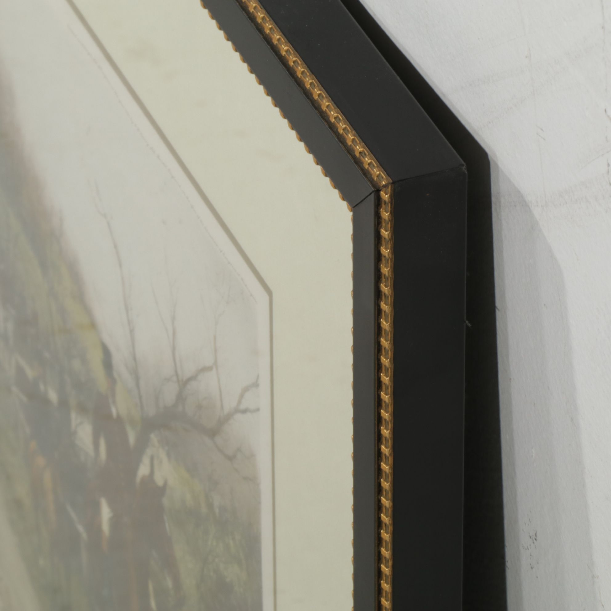 Hand-Colored Lithograph After George Wright "The First of November", 1905