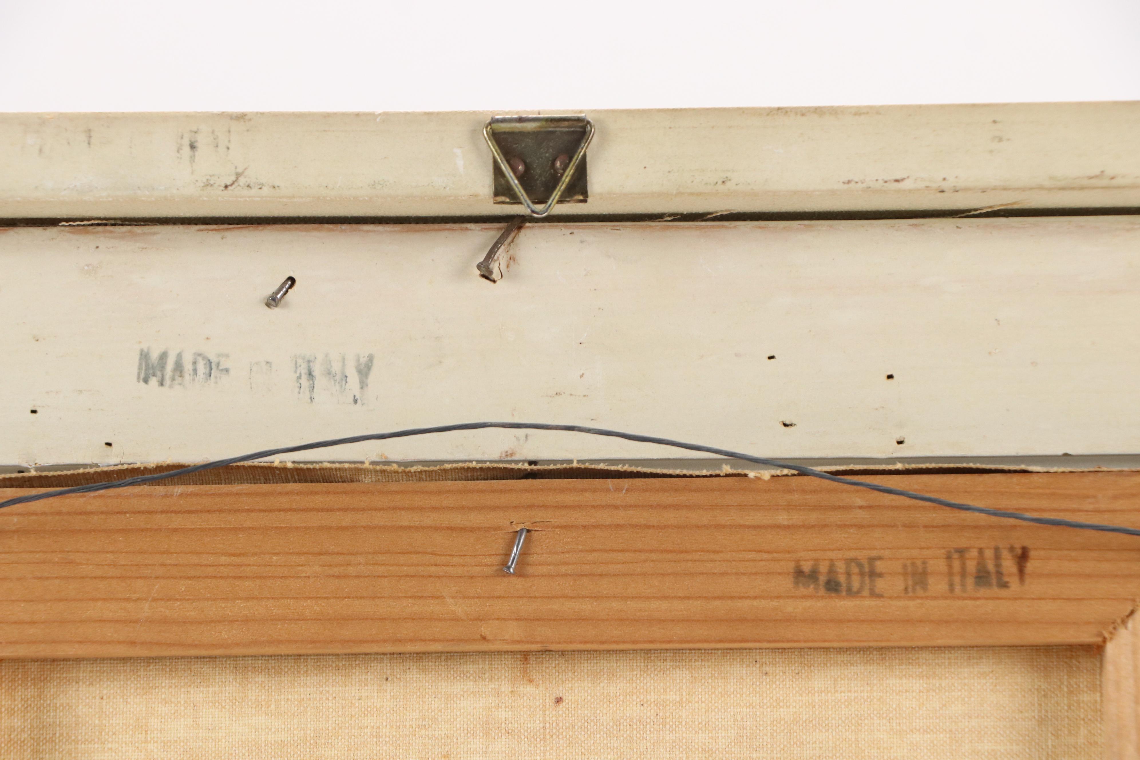 Antonio De Vity Venetian Canal Scene, Circa 1960