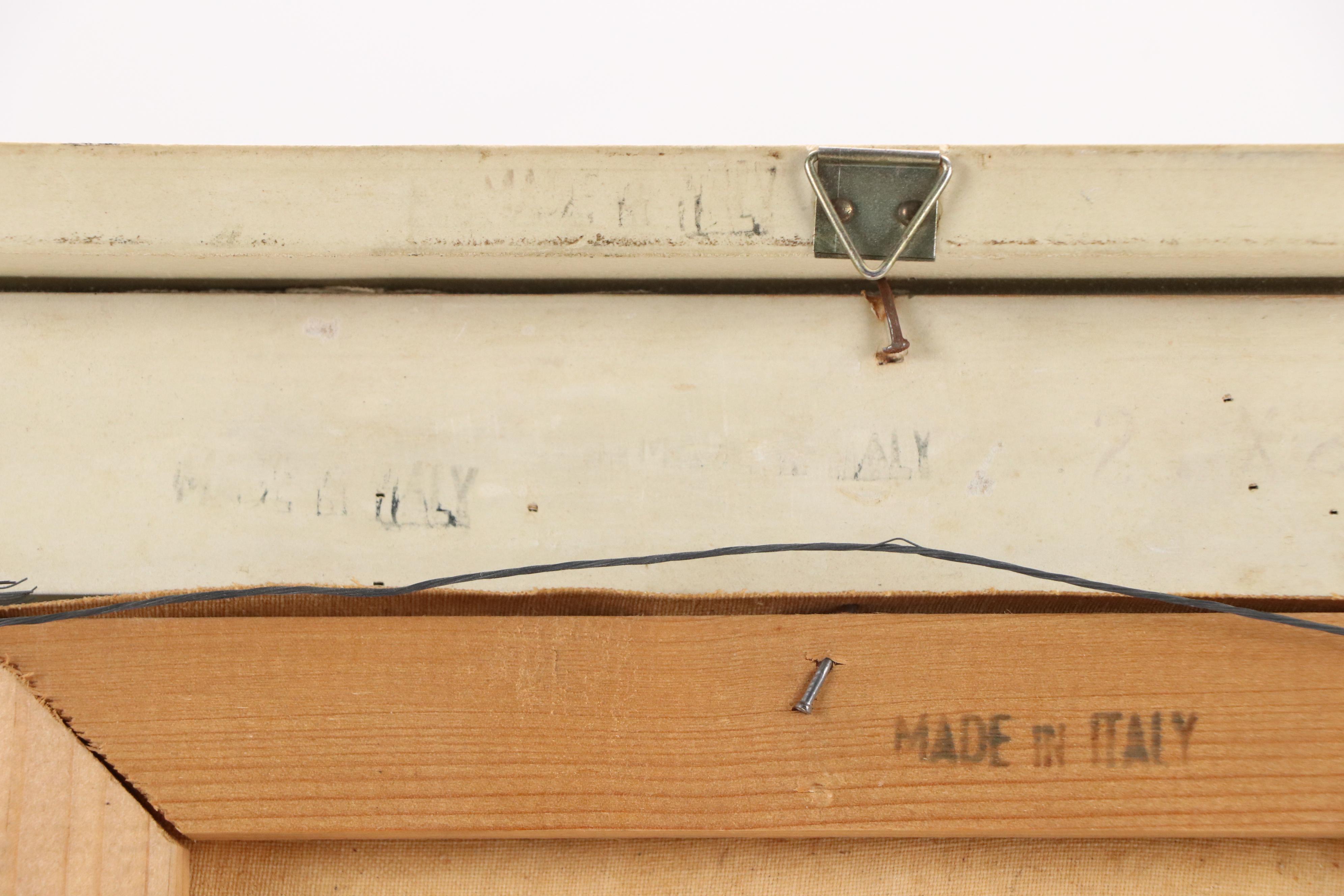 Antonio De Vity Venetian Canal Scene, Circa 1960