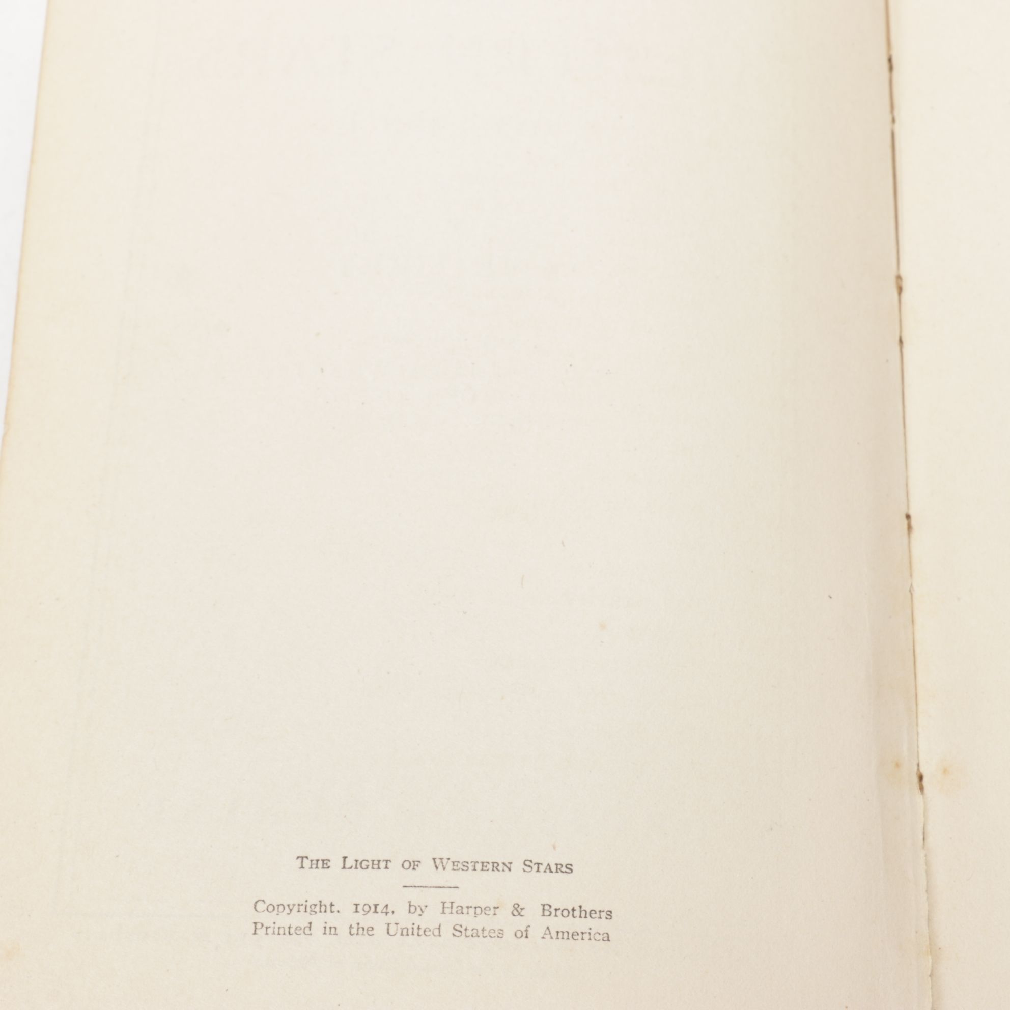 "The Heritage of the Desert" by Zane Grey & Other Novels