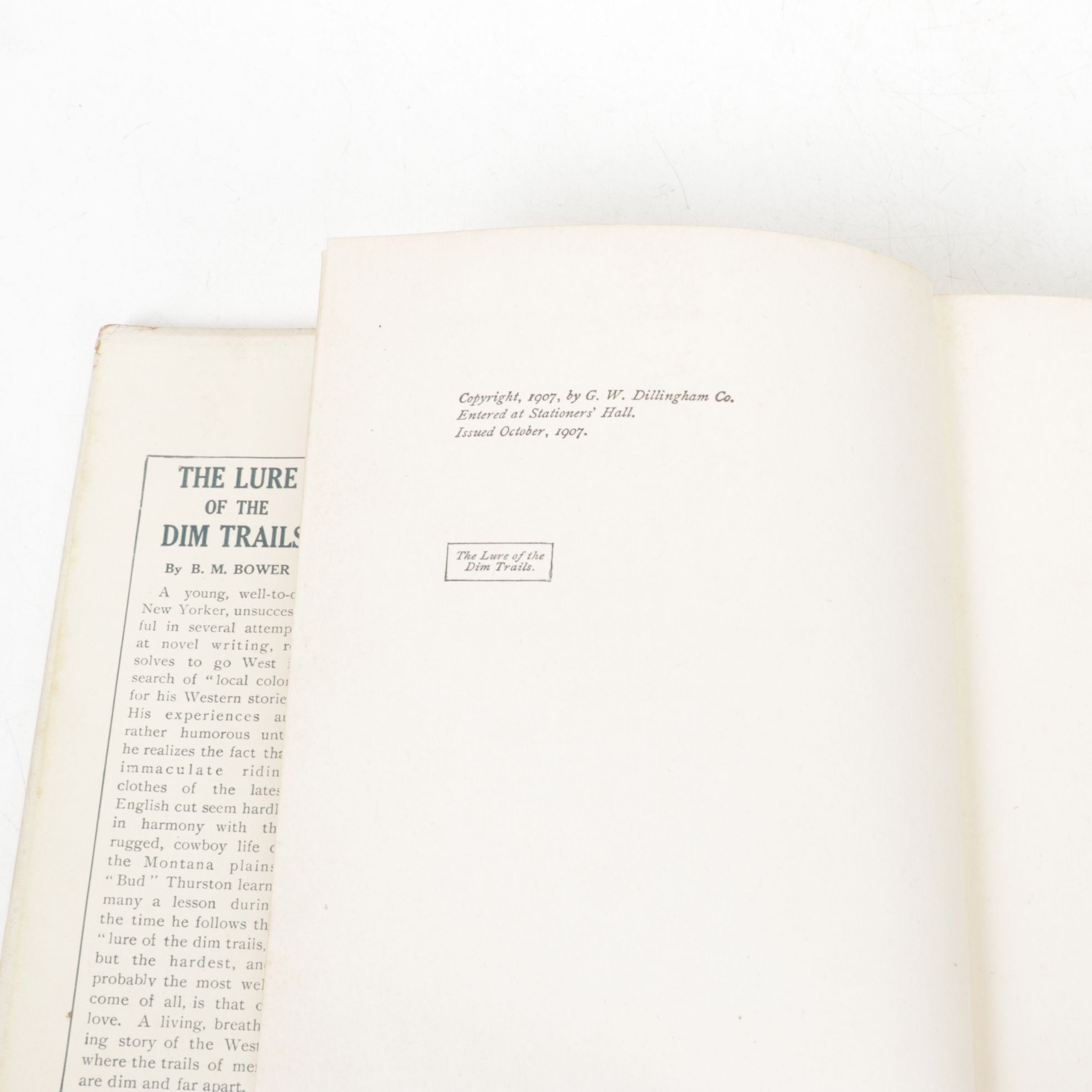 "The Heritage of the Desert" by Zane Grey & Other Novels